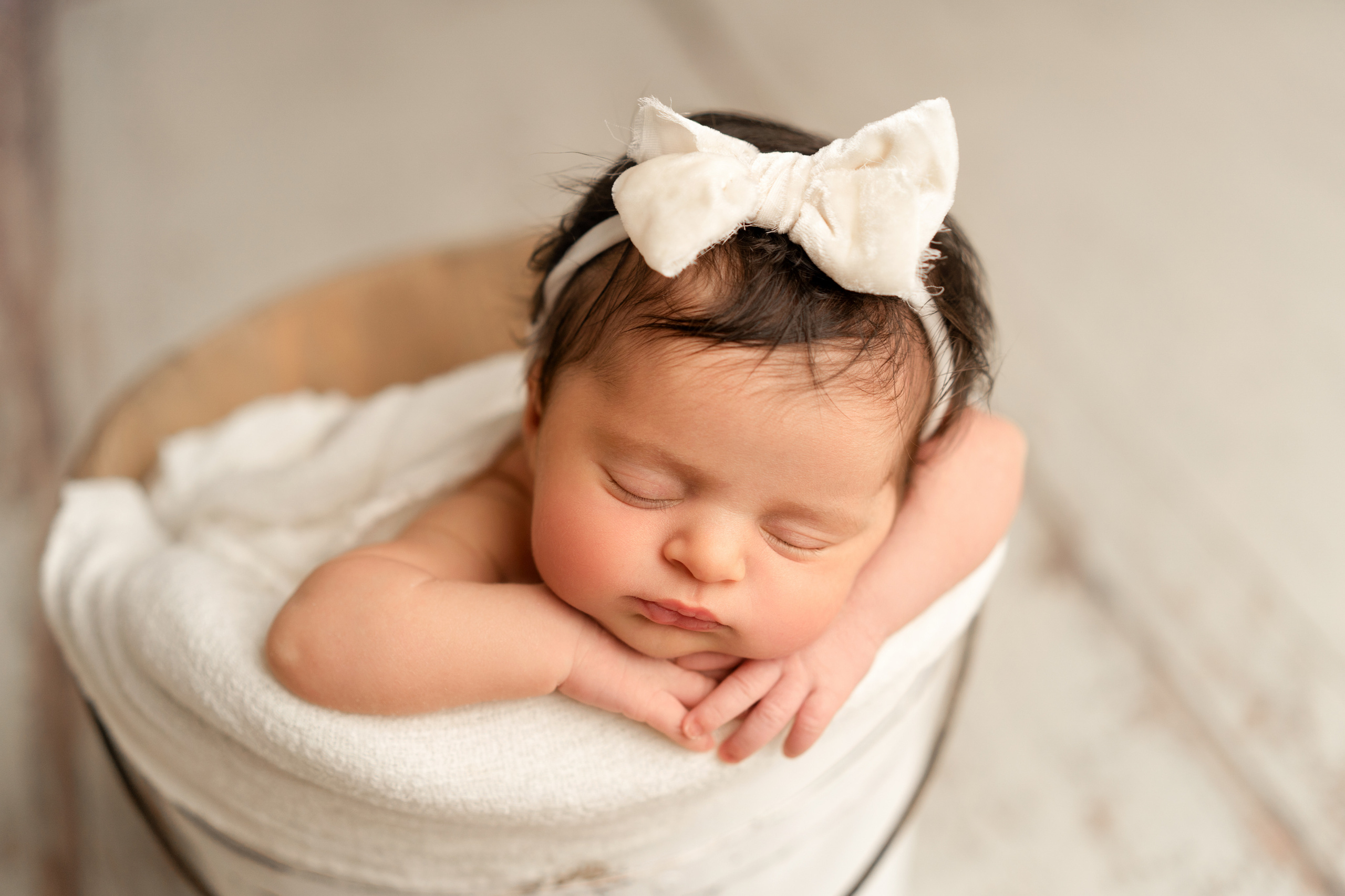 Ангелина. Фотограф новорождённых малышей в Уфе