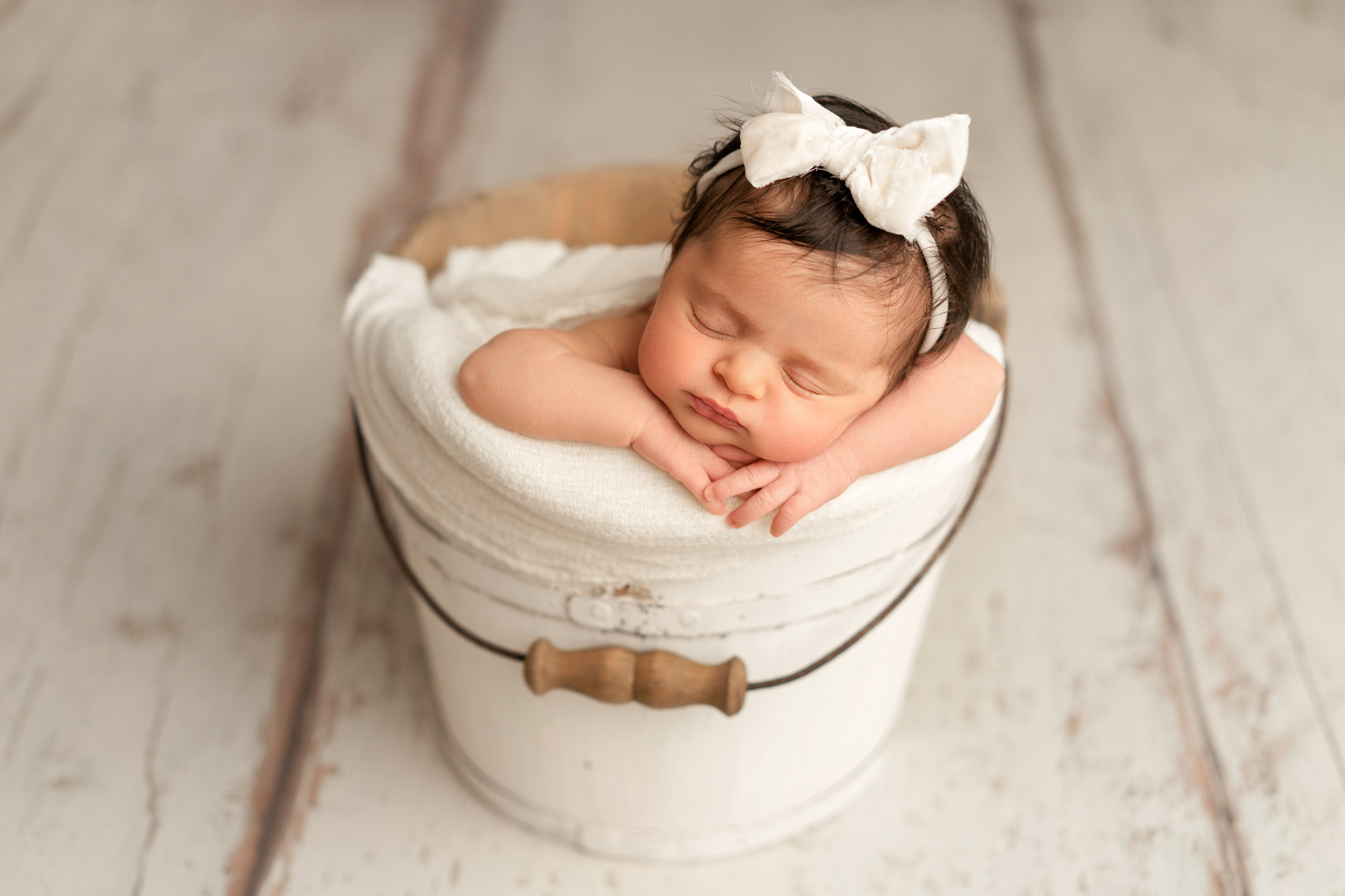 Ангелина. Фотограф новорождённых малышей в Уфе