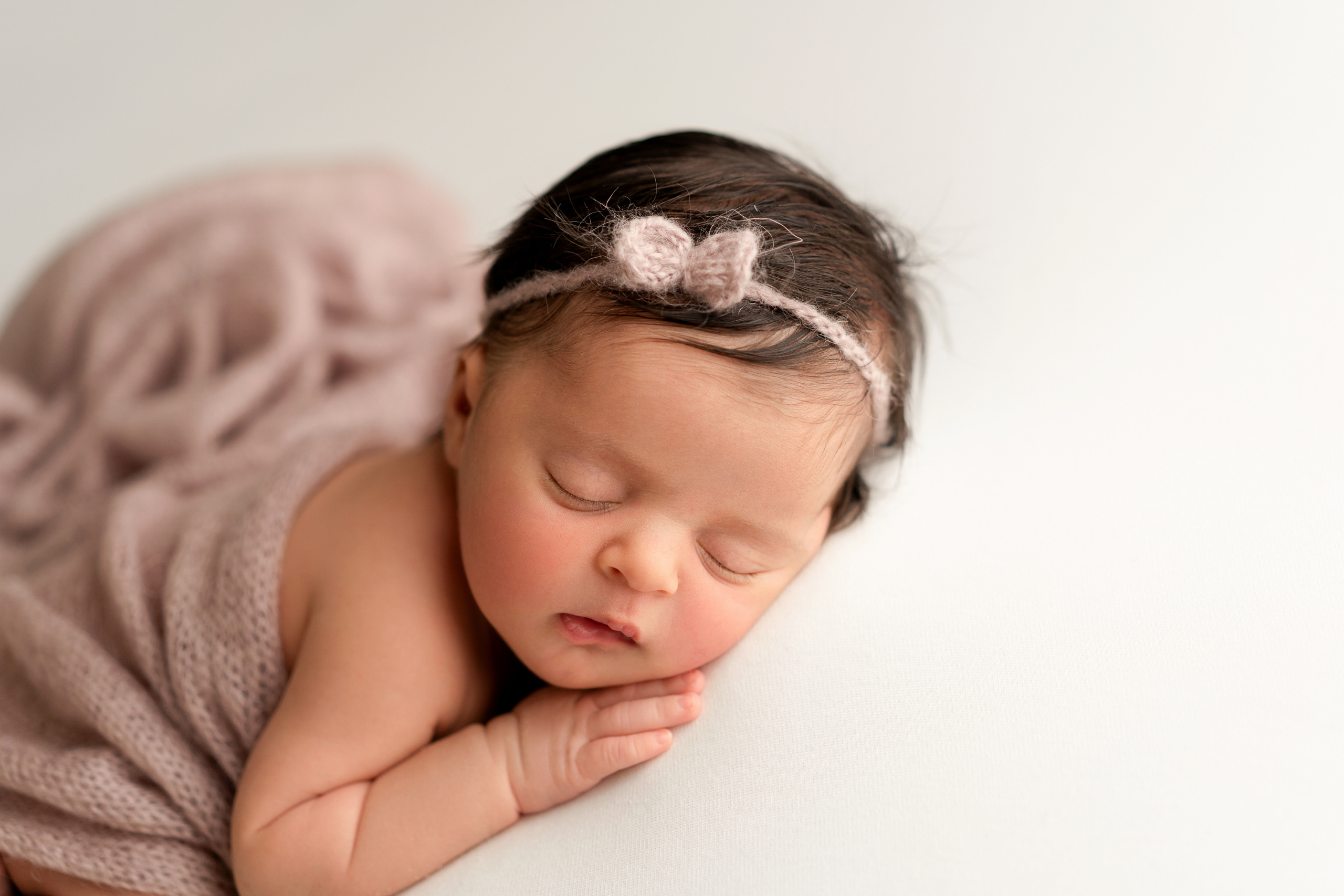 Ангелина. Фотограф новорождённых малышей в Уфе