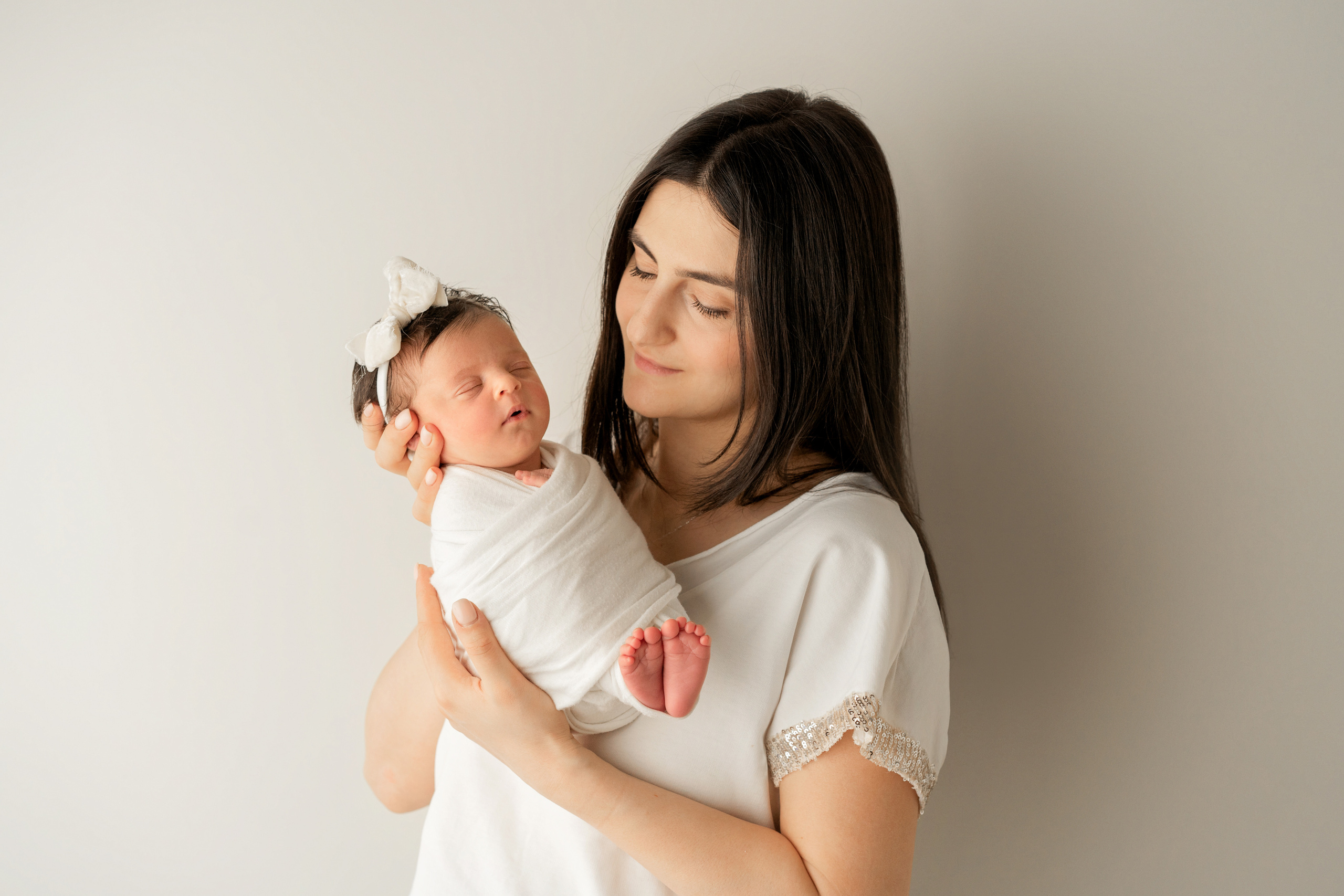 Ангелина. Фотограф новорождённых малышей в Уфе