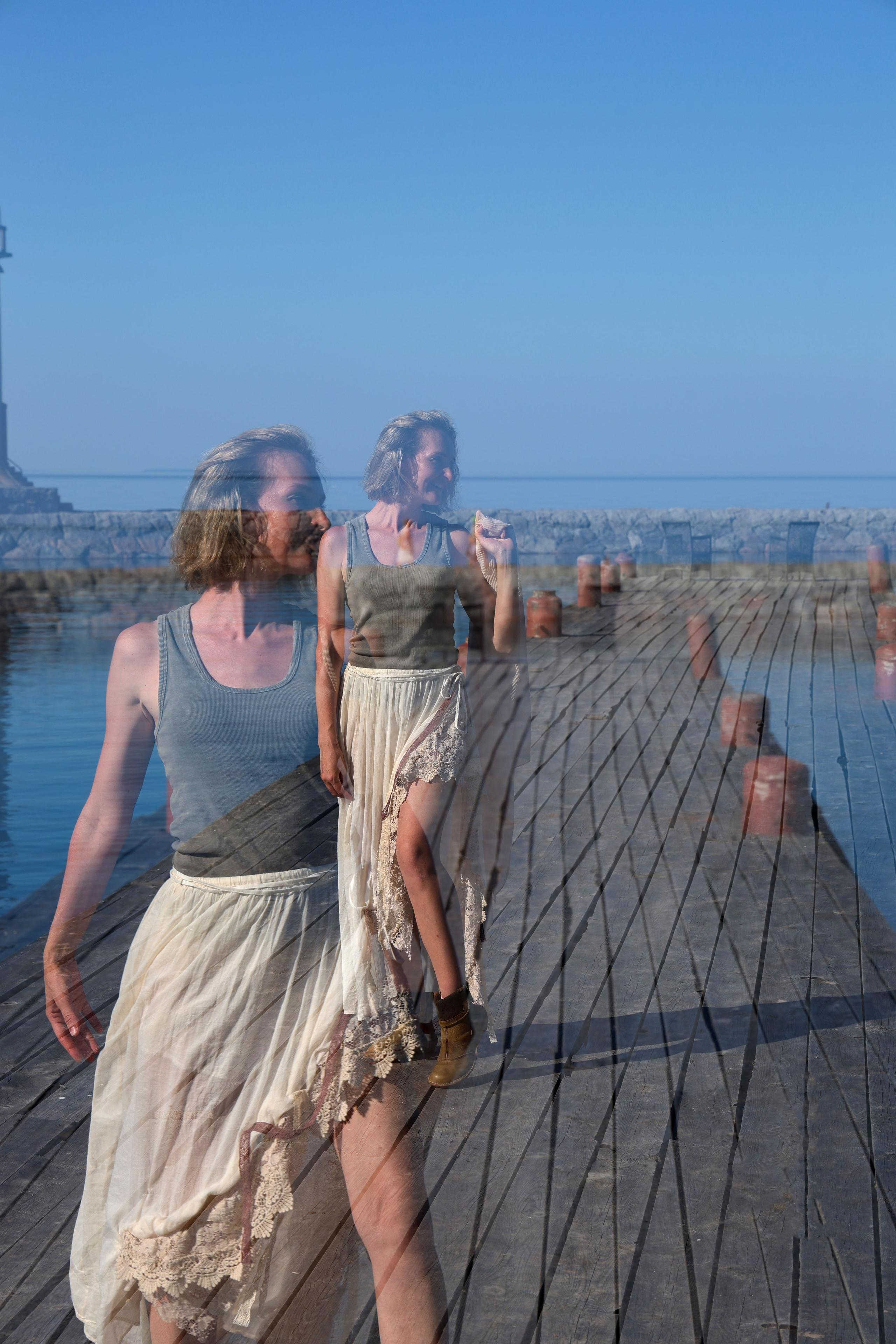 Юля на маяке. Портретный и семейный фотограф Санкт-Петербург