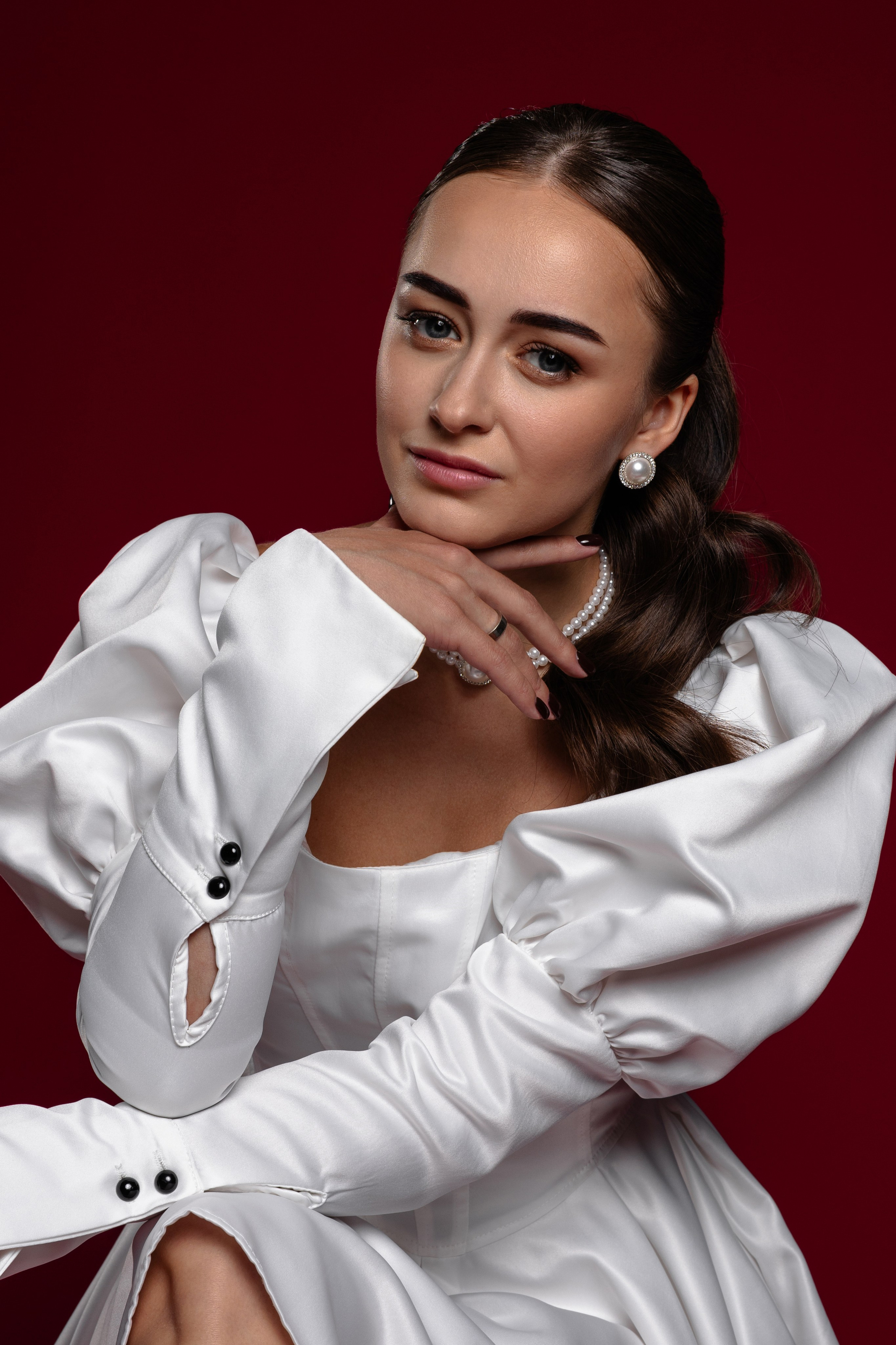 Девушки в студии. Анжелика Пилипас