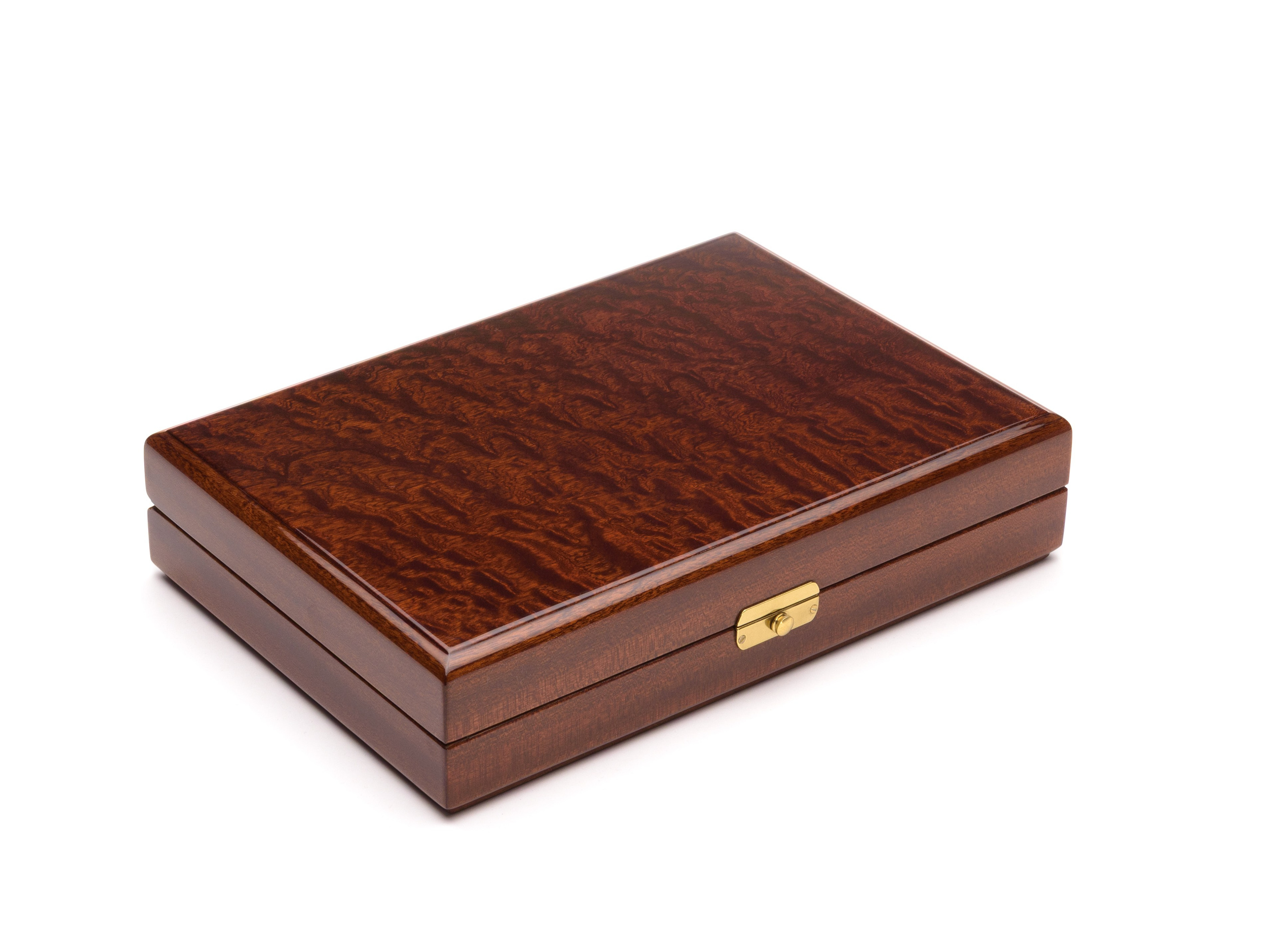 Ювелирная шкатулка коричневая. Fotolux