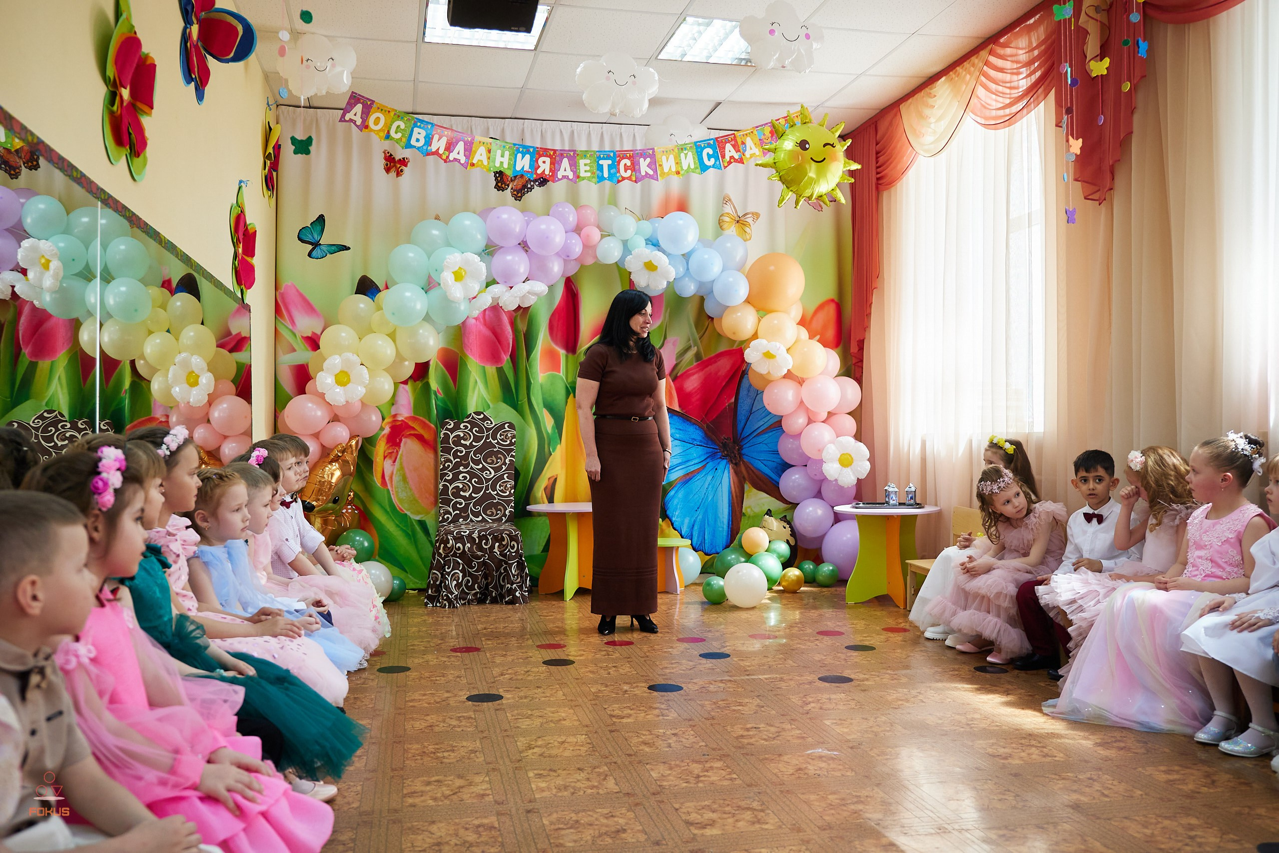 Выпускной детский сад. Спортивный фотограф Некрасов Денис