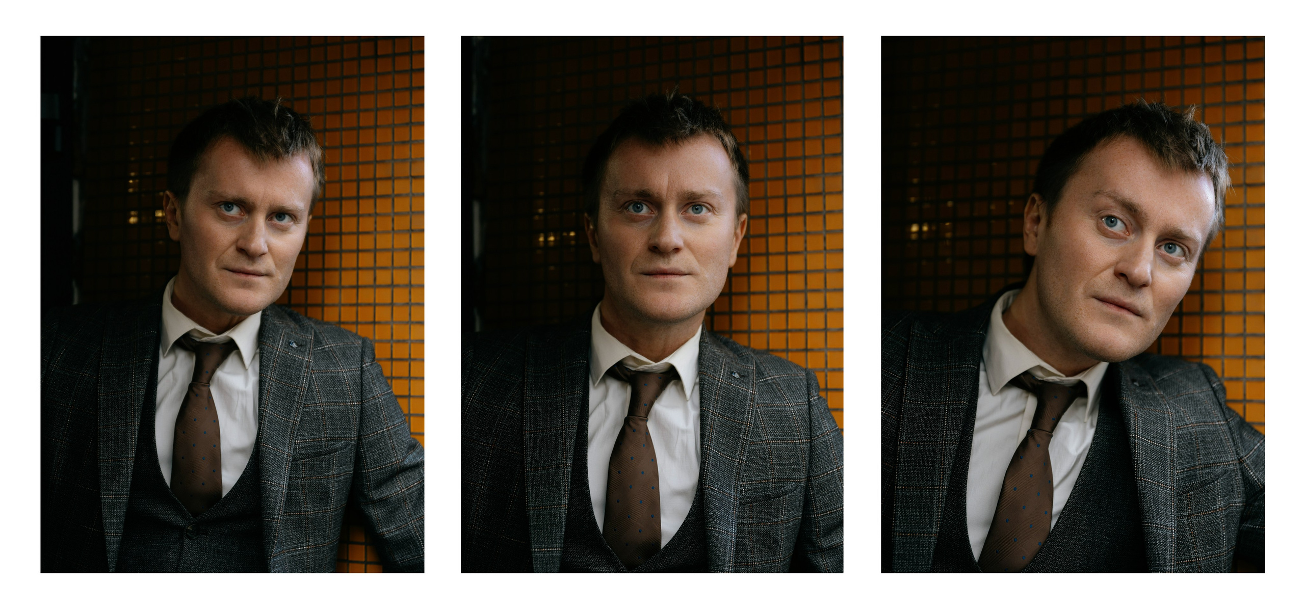 серия мужских портретов