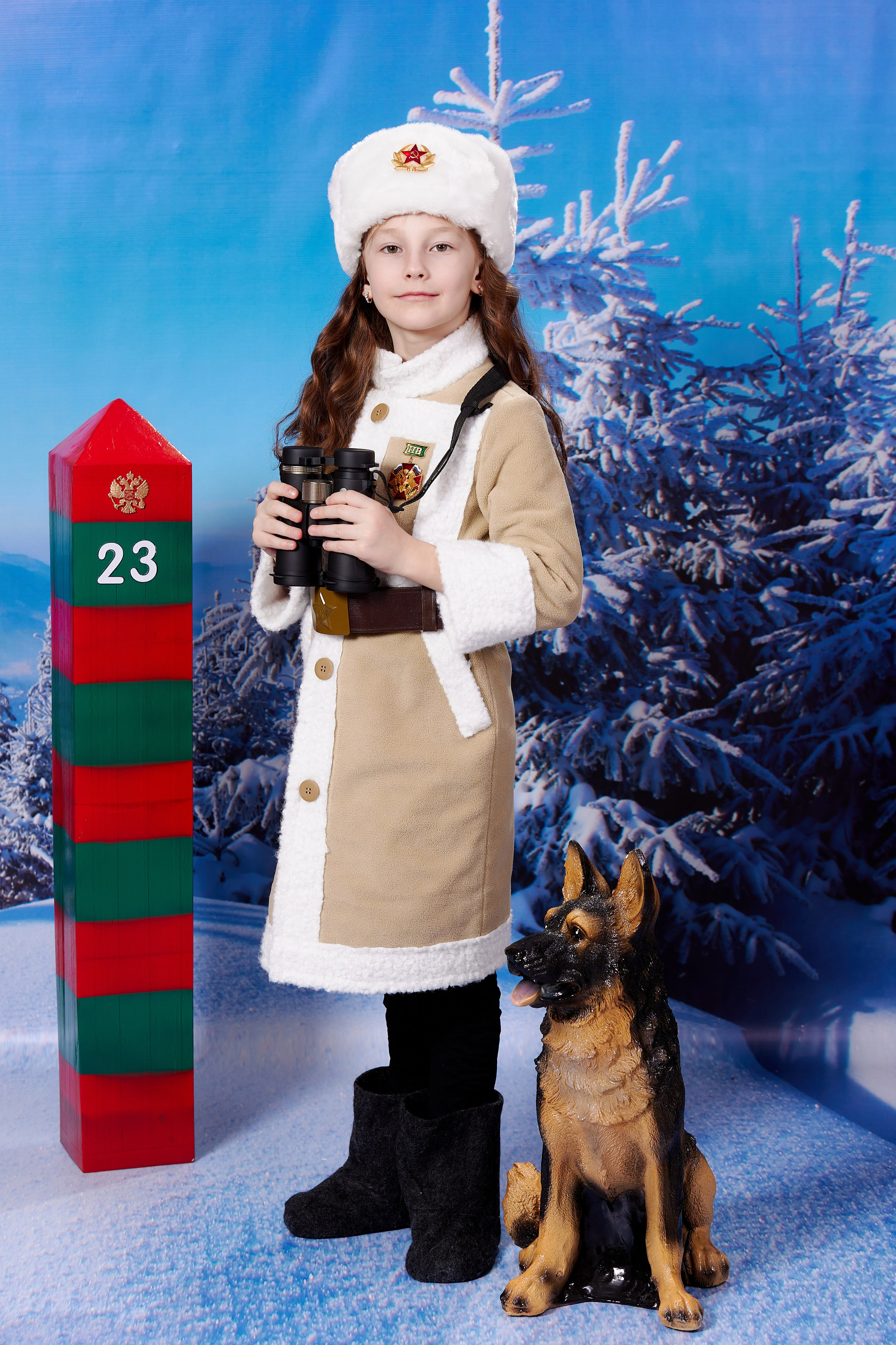 Пограничник. Детская выездная фотостудия