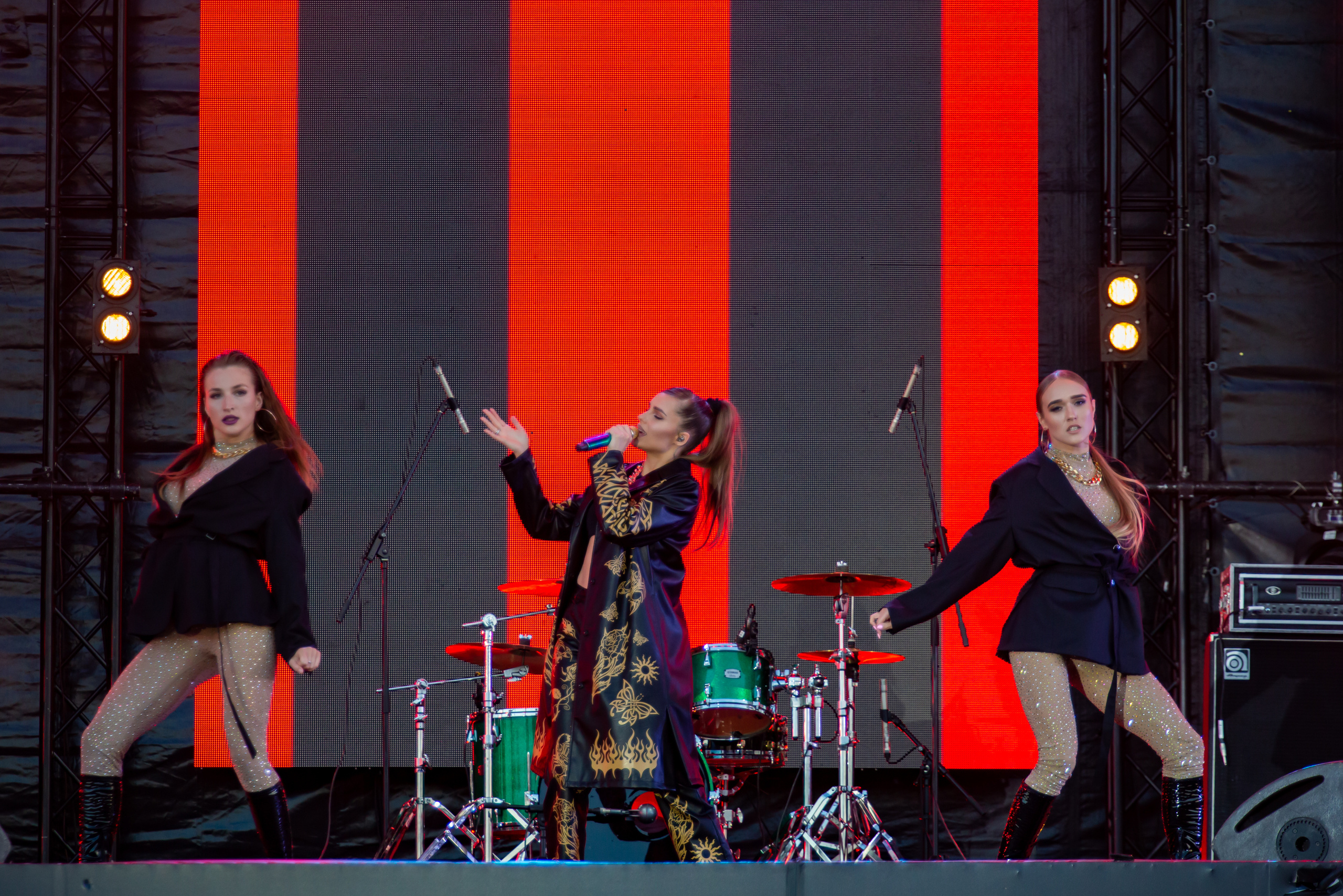 Фоторепортаж Ханна на фестивале Live&Drive в Лужниках 25 июля 2020