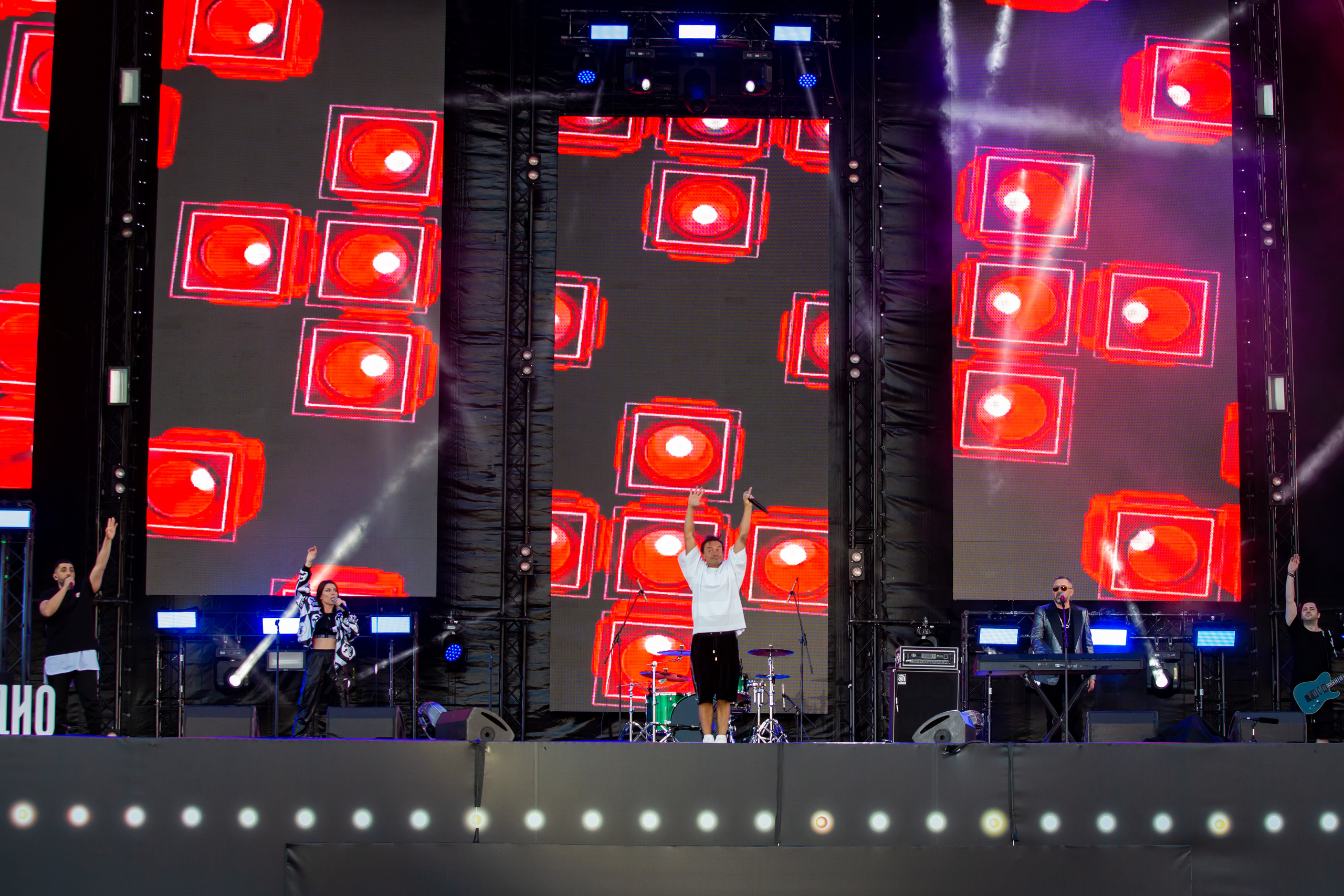 Фоторепортаж Дискотека Авария на фестивале Live&Drive в Лужниках 25 июля 2020