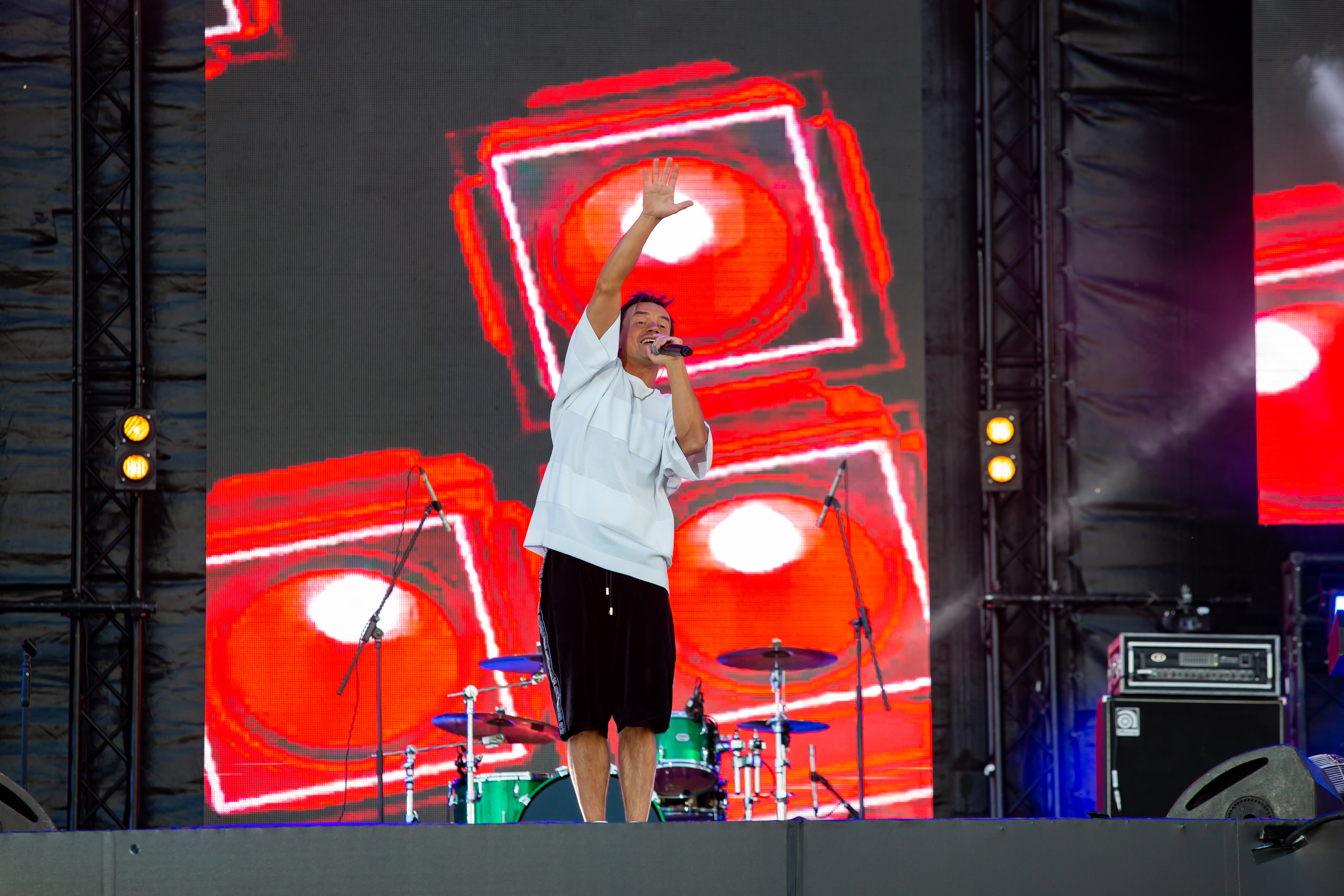 Фоторепортаж Дискотека Авария на фестивале Live&Drive в Лужниках 25 июля 2020