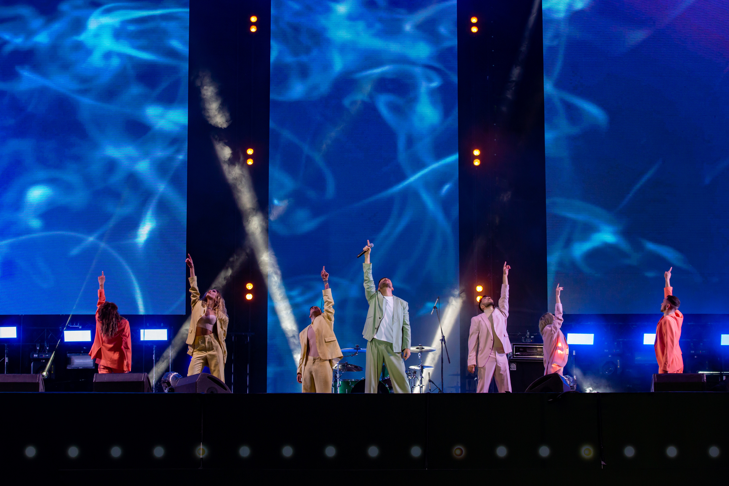 Фоторепортаж Сергей Лазарев на фестивале Live&Drive в Лужниках 25 июля 2020