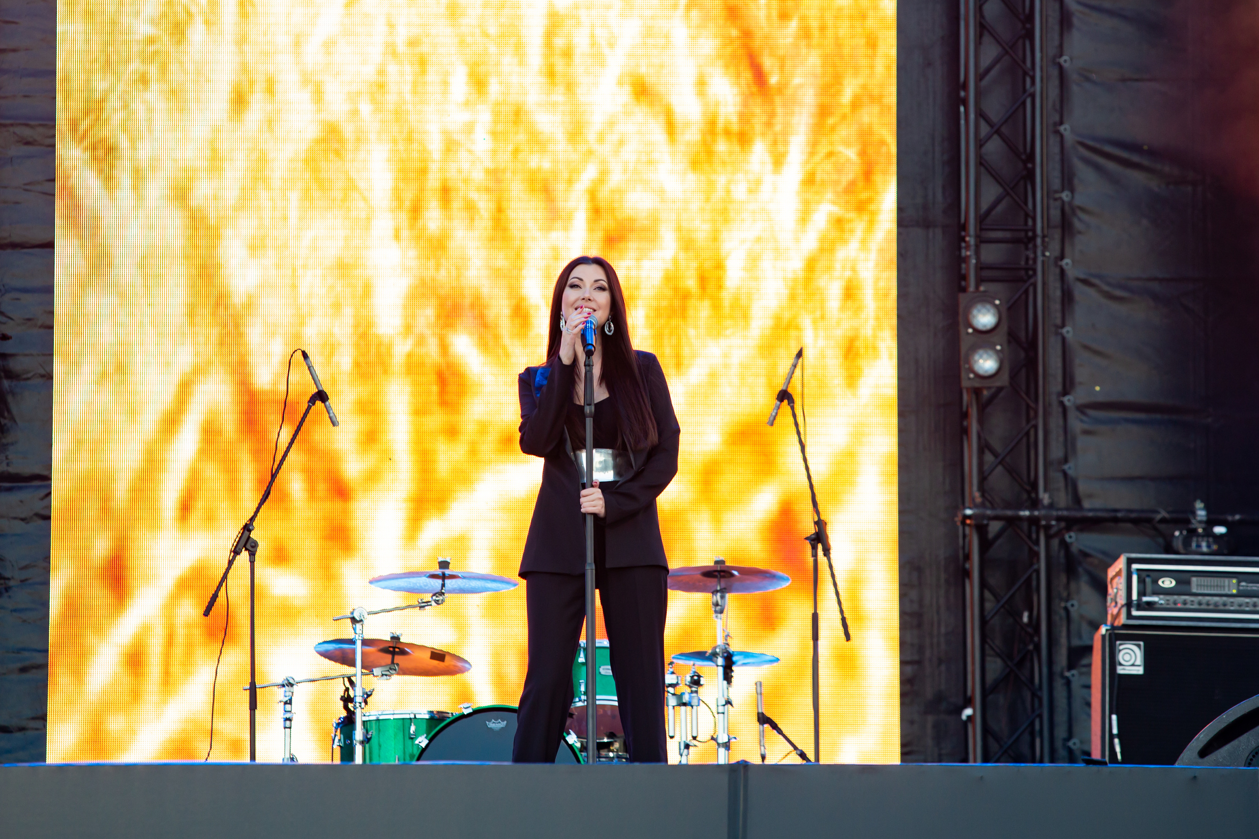 Фоторепортаж Маша Вебер на фестивале Live&Drive в Лужниках 25 июля 2020