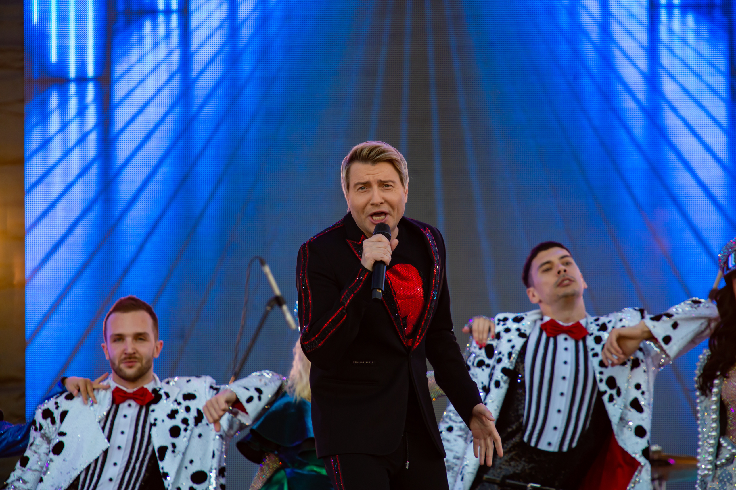 Фоторепортаж Николай Басков на фестивале Live&Drive в Лужниках 25 июля 2020