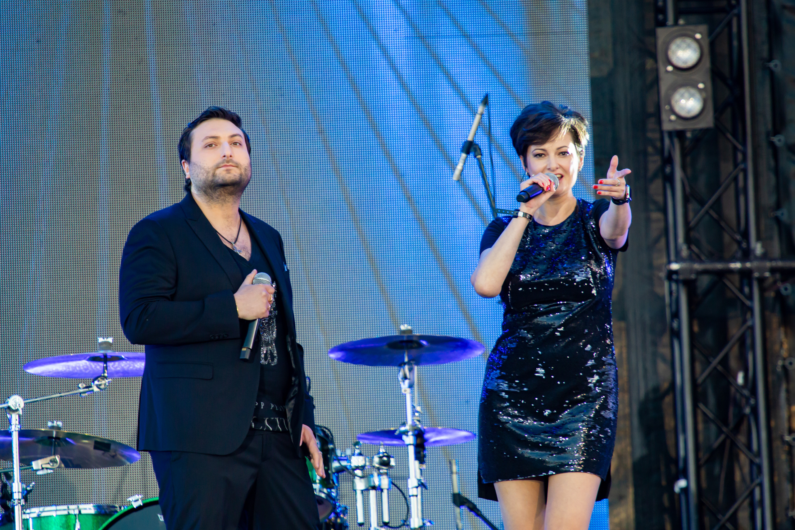 Фоторепортаж 2 Океана на фестивале Live&Drive в Лужниках 25 июля 2020