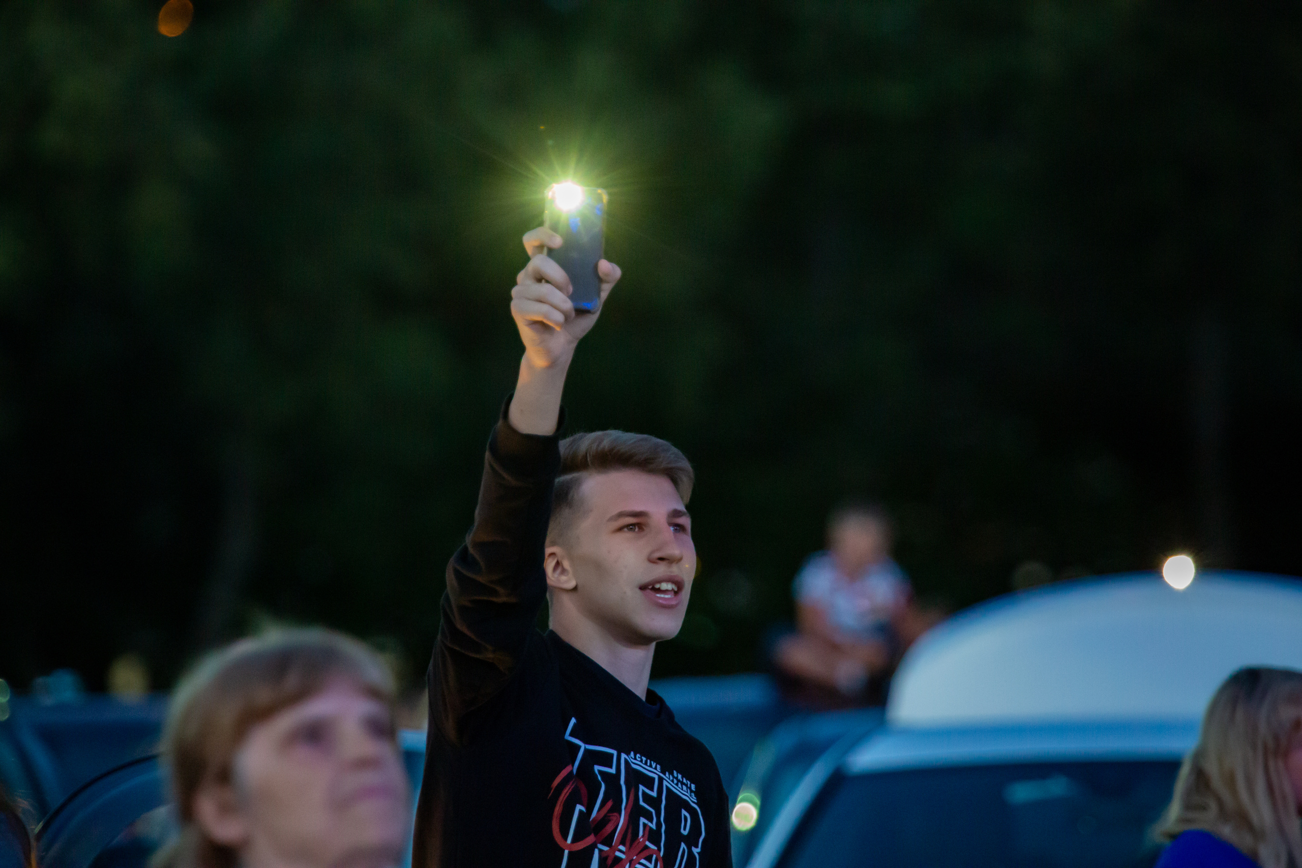 Фоторепортаж "Звезды Русского Радио" на фестивале Live&Drive в Лужниках 25 июля 2020