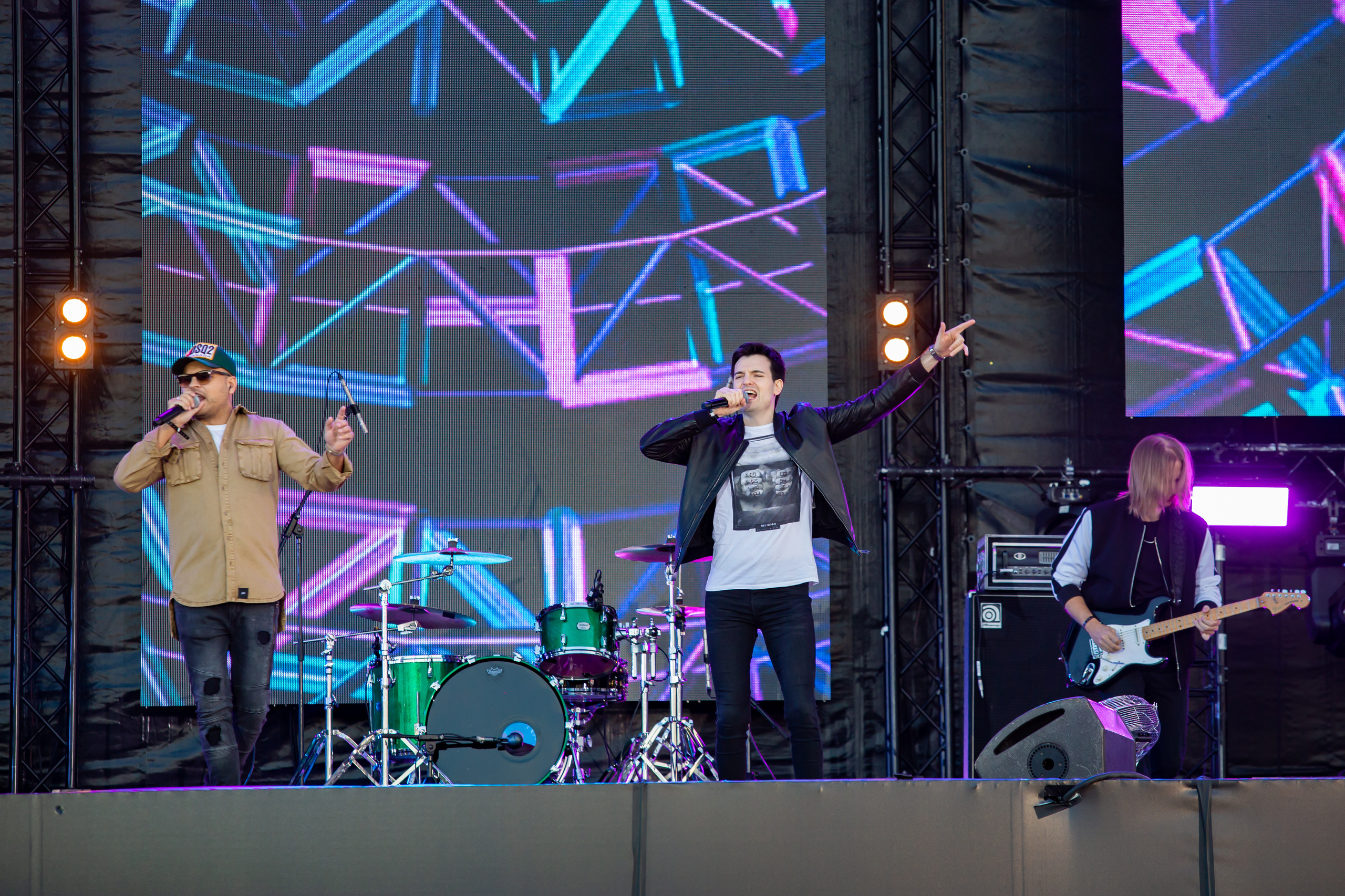 Фоторепортаж Те100стерон на фестивале Live&Drive в Лужниках 25 июля 2020