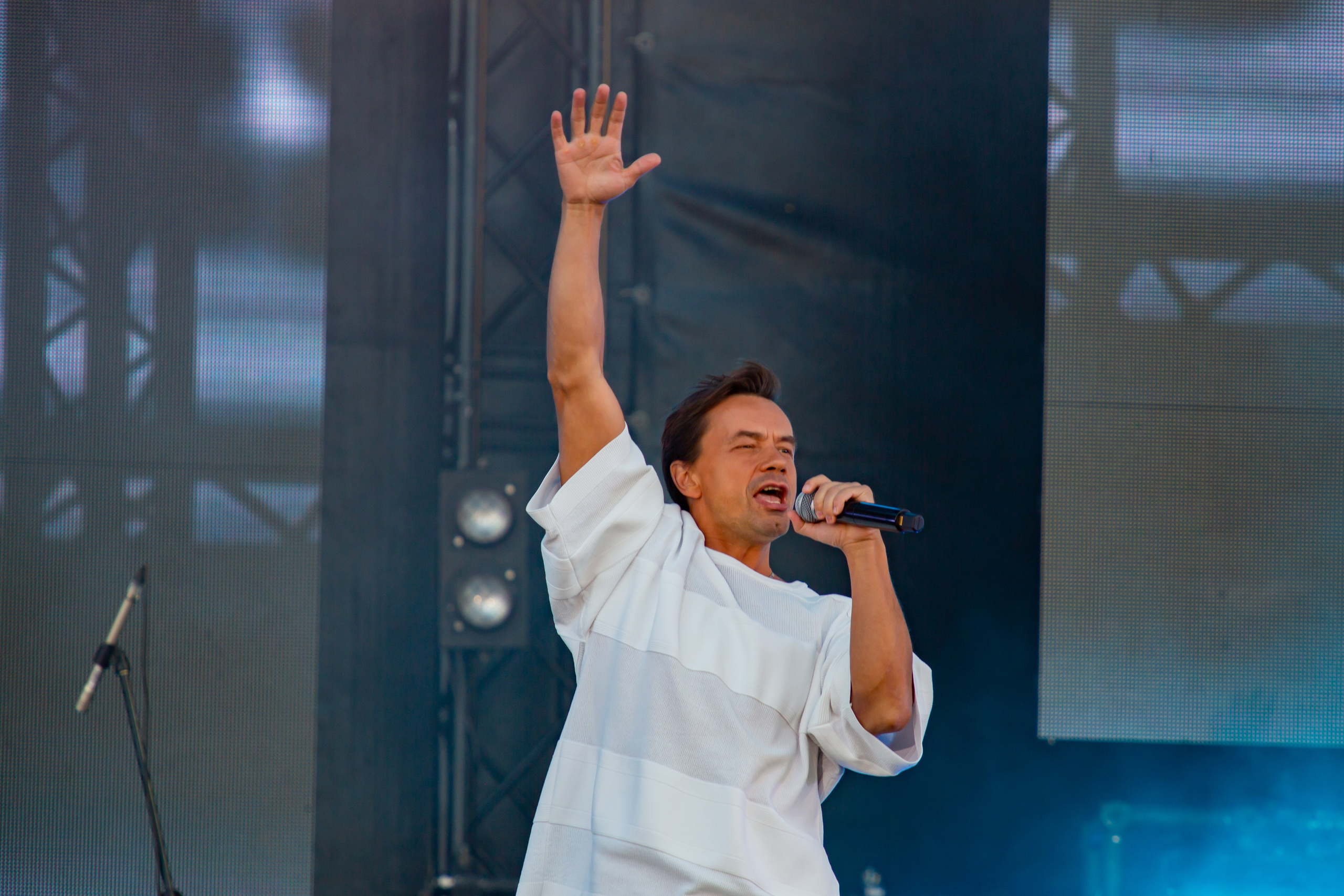 Фоторепортаж Дискотека Авария на фестивале Live&Drive в Лужниках 25 июля 2020