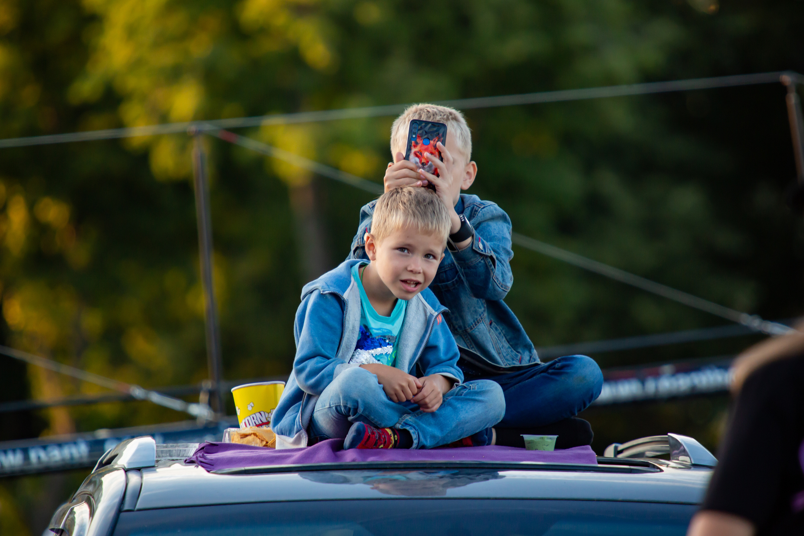 Фоторепортаж "Звезды Русского Радио" на фестивале Live&Drive в Лужниках 25 июля 2020