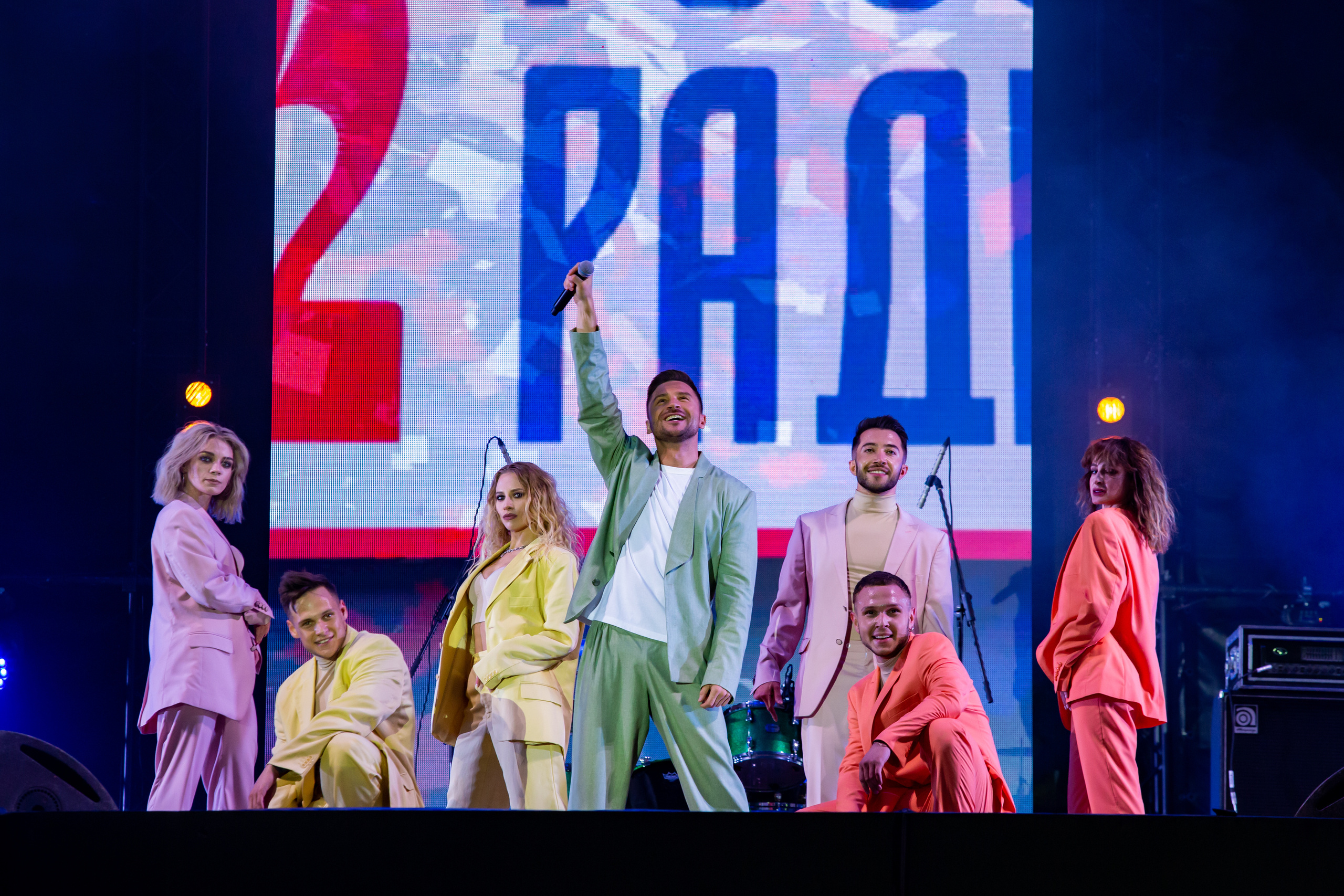 Фоторепортаж Сергей Лазарев на фестивале Live&Drive в Лужниках 25 июля 2020