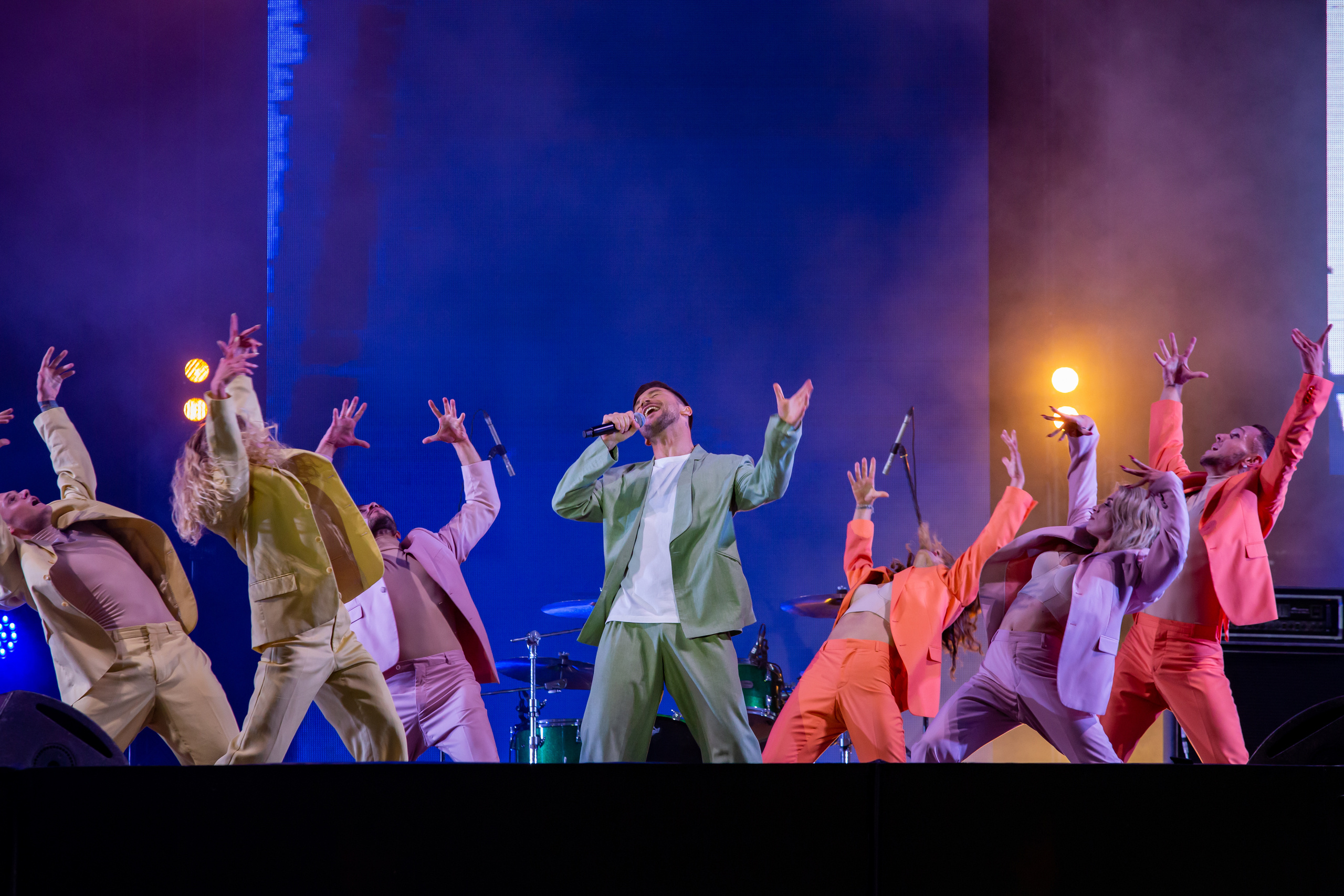 Фоторепортаж Сергей Лазарев на фестивале Live&Drive в Лужниках 25 июля 2020