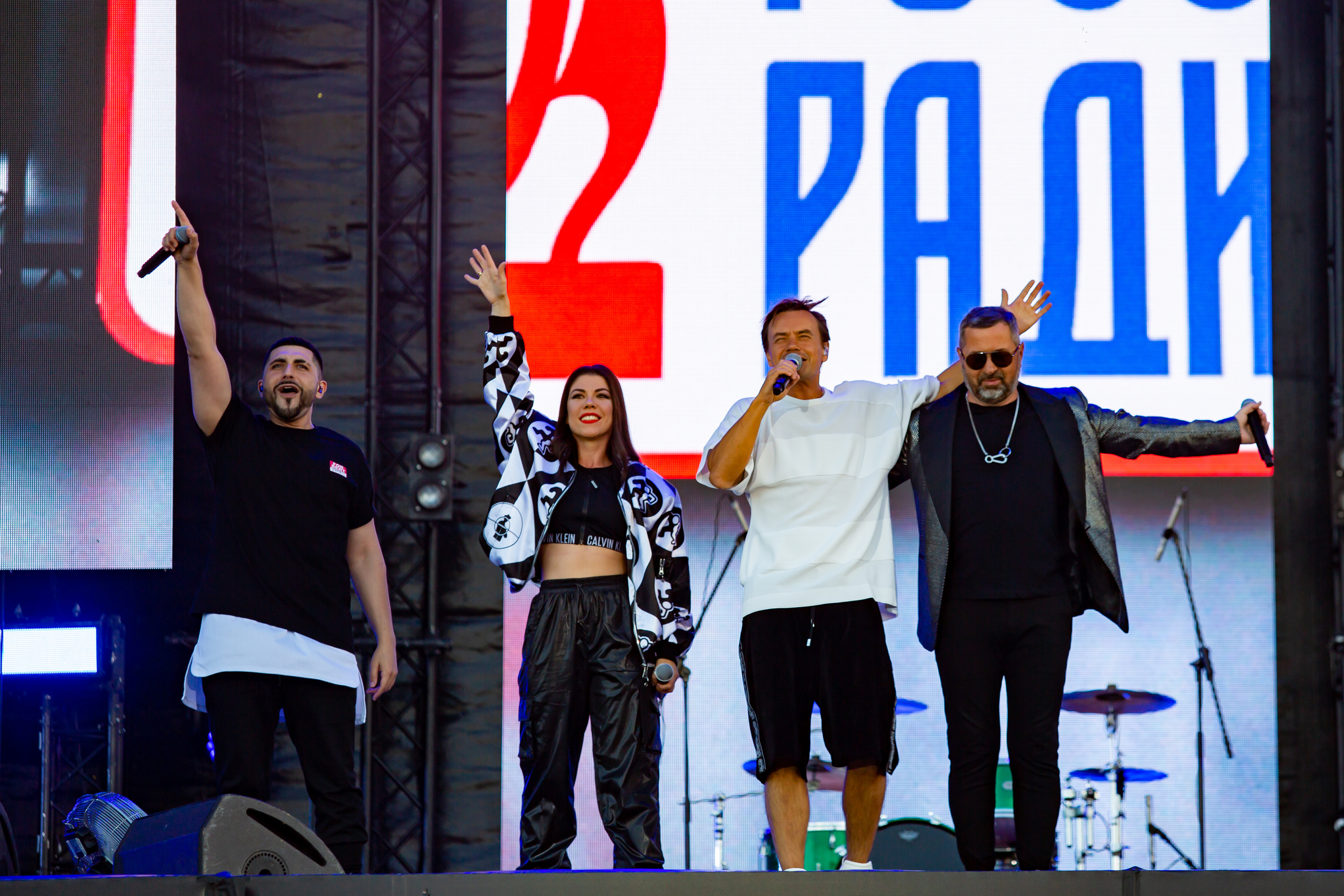 Фоторепортаж Дискотека Авария на фестивале Live&Drive в Лужниках 25 июля 2020