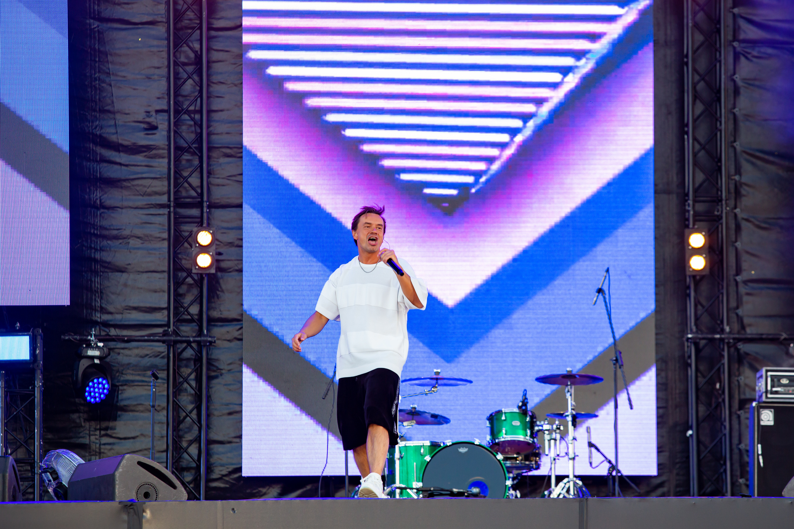 Фоторепортаж Дискотека Авария на фестивале Live&Drive в Лужниках 25 июля 2020