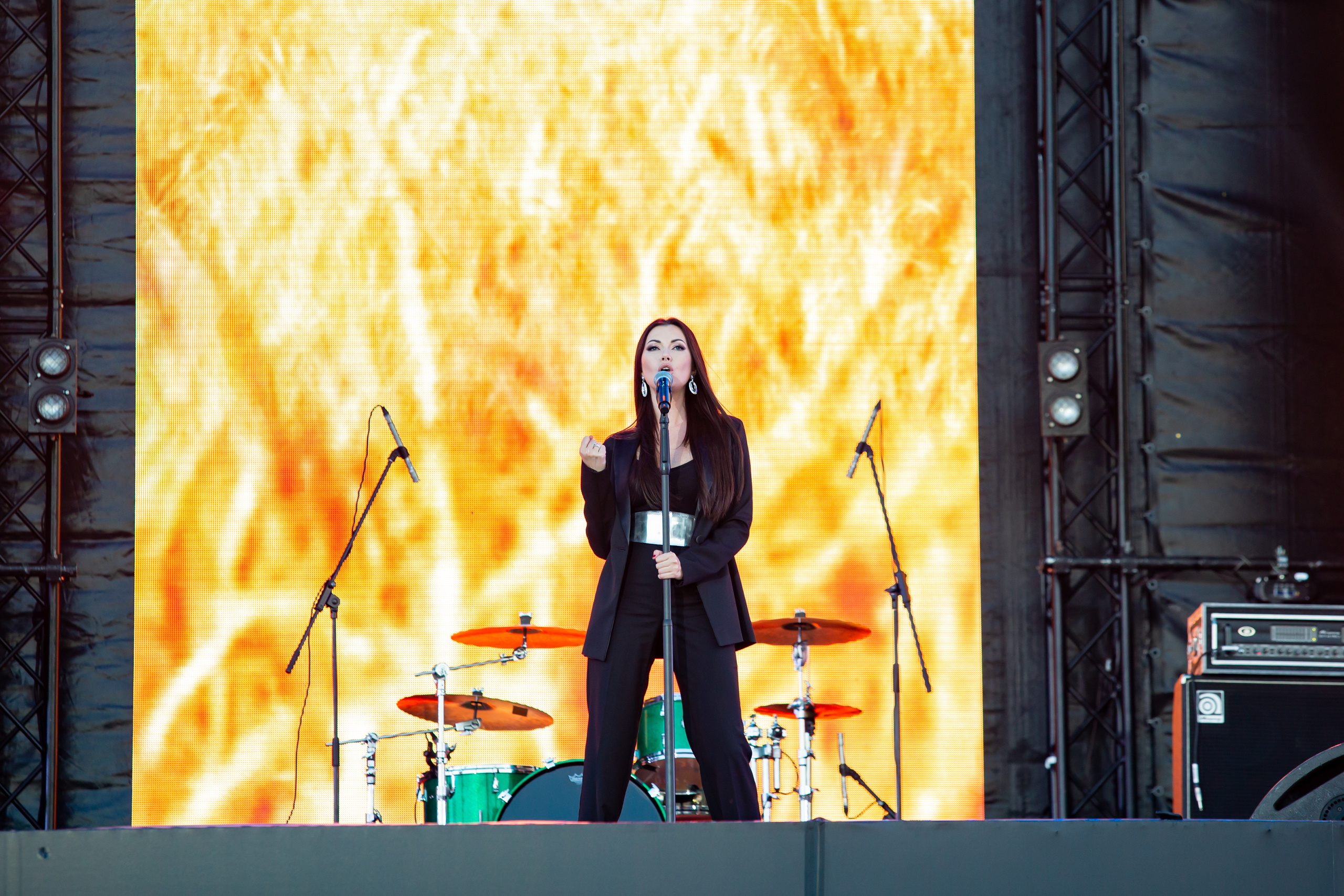 Фоторепортаж Маша Вебер на фестивале Live&Drive в Лужниках 25 июля 2020