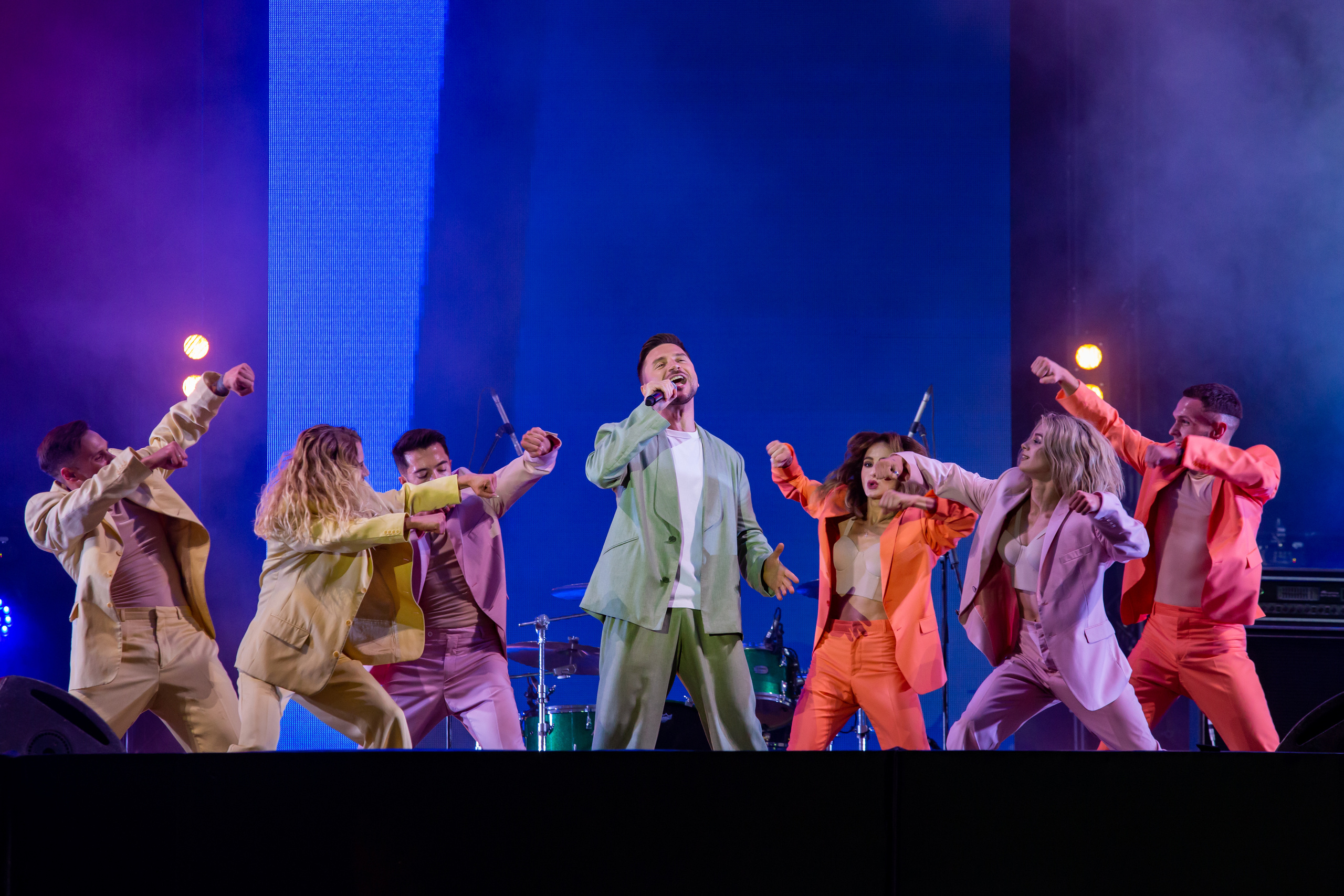 Фоторепортаж Сергей Лазарев на фестивале Live&Drive в Лужниках 25 июля 2020