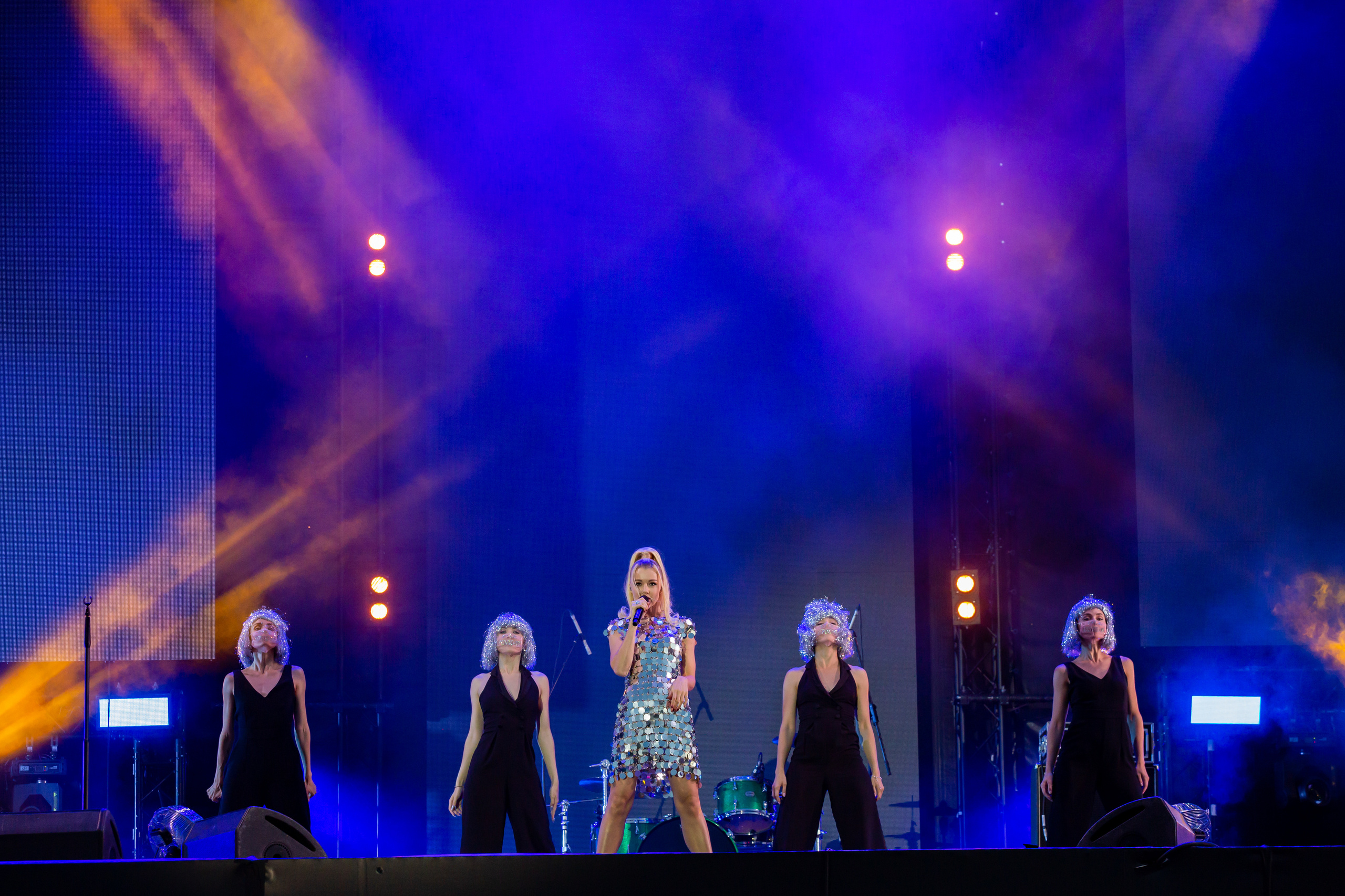 Фоторепортаж Юлианна Караулова на фестивале Live&Drive в Лужниках 25 июля 2020