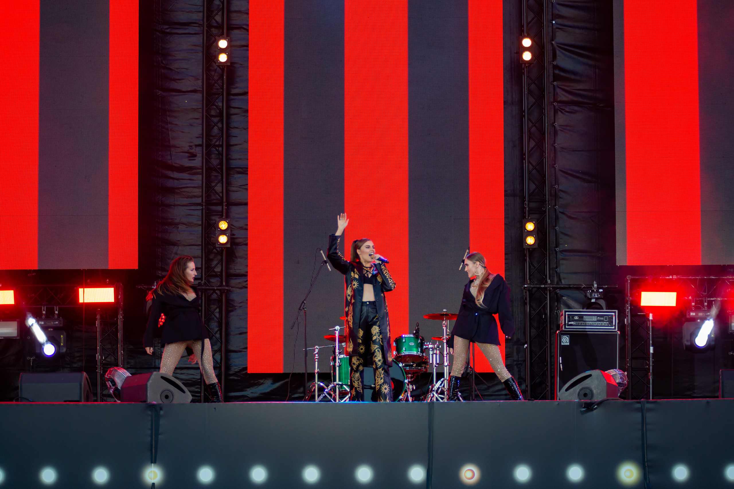 Фоторепортаж Ханна на фестивале Live&Drive в Лужниках 25 июля 2020