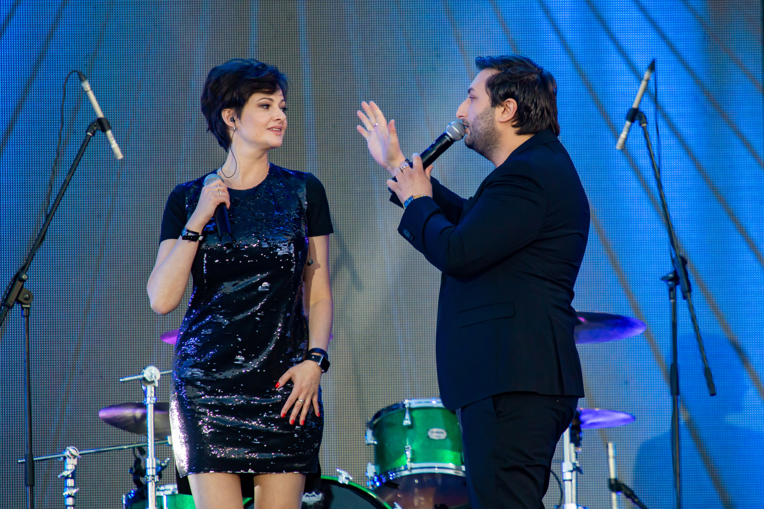 Фоторепортаж 2 Океана на фестивале Live&Drive в Лужниках 25 июля 2020