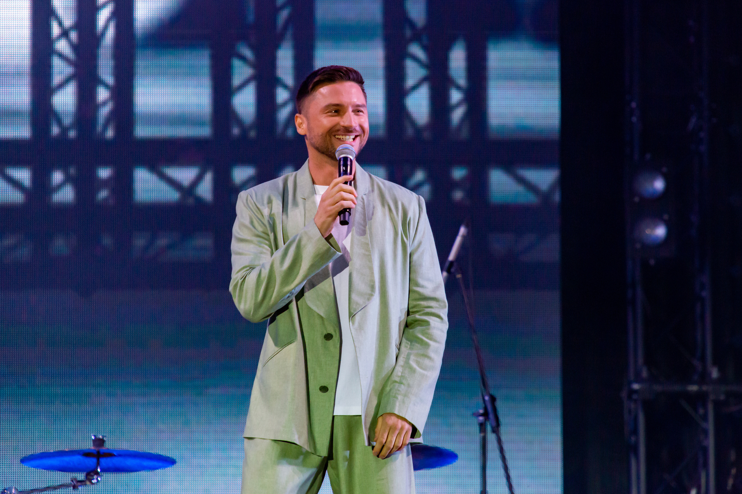 Фоторепортаж Сергей Лазарев на фестивале Live&Drive в Лужниках 25 июля 2020