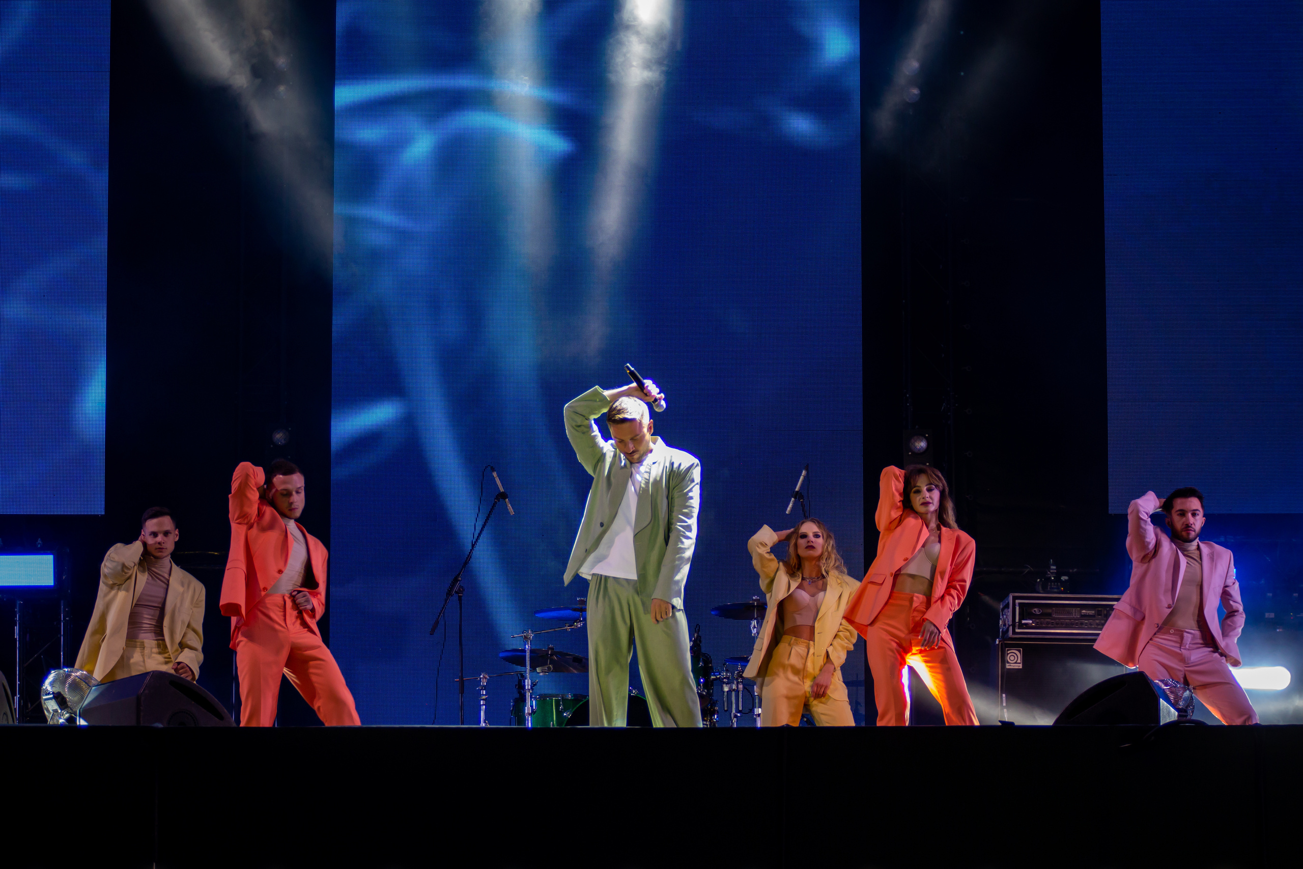 Фоторепортаж Сергей Лазарев на фестивале Live&Drive в Лужниках 25 июля 2020