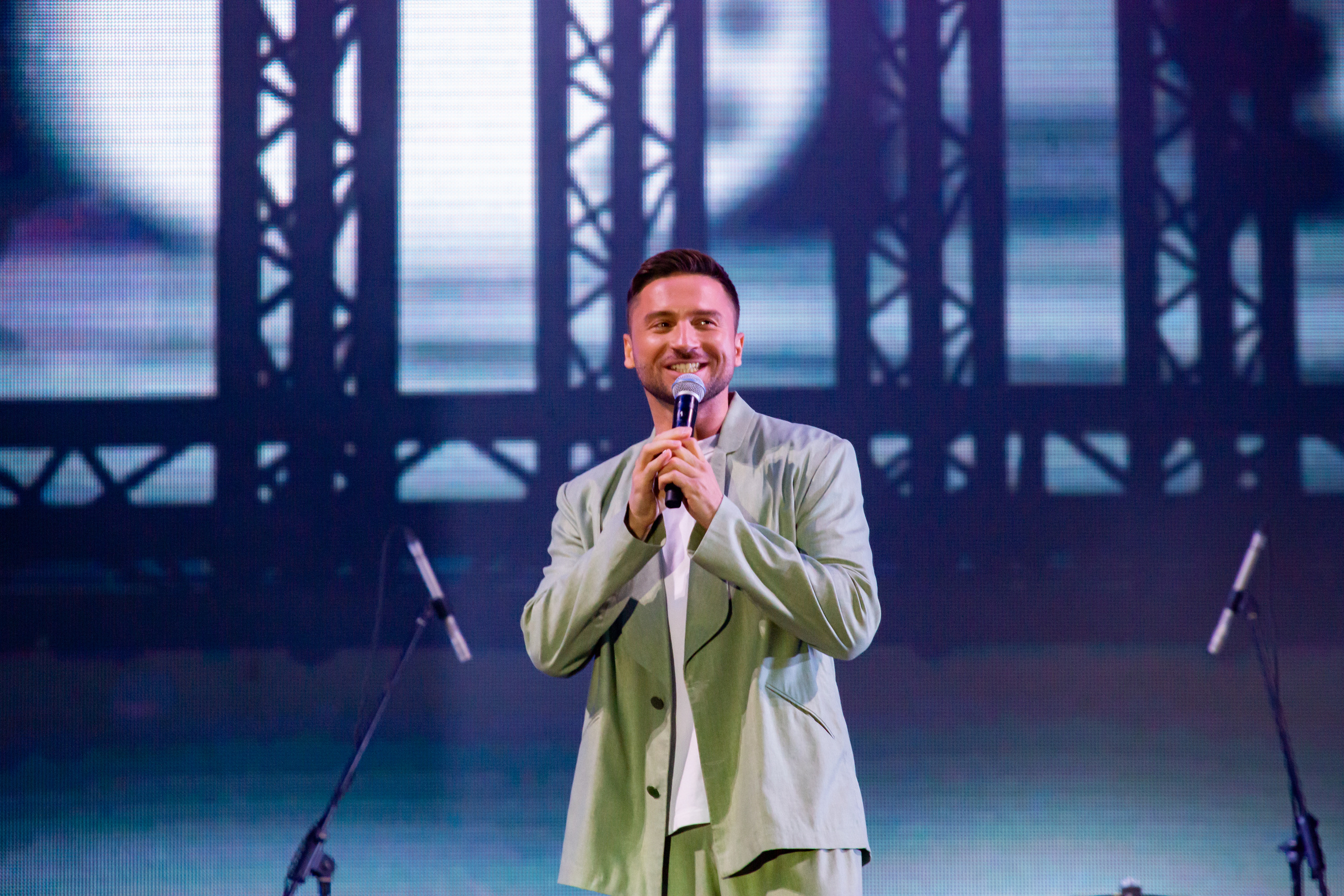 Фоторепортаж Сергей Лазарев на фестивале Live&Drive в Лужниках 25 июля 2020