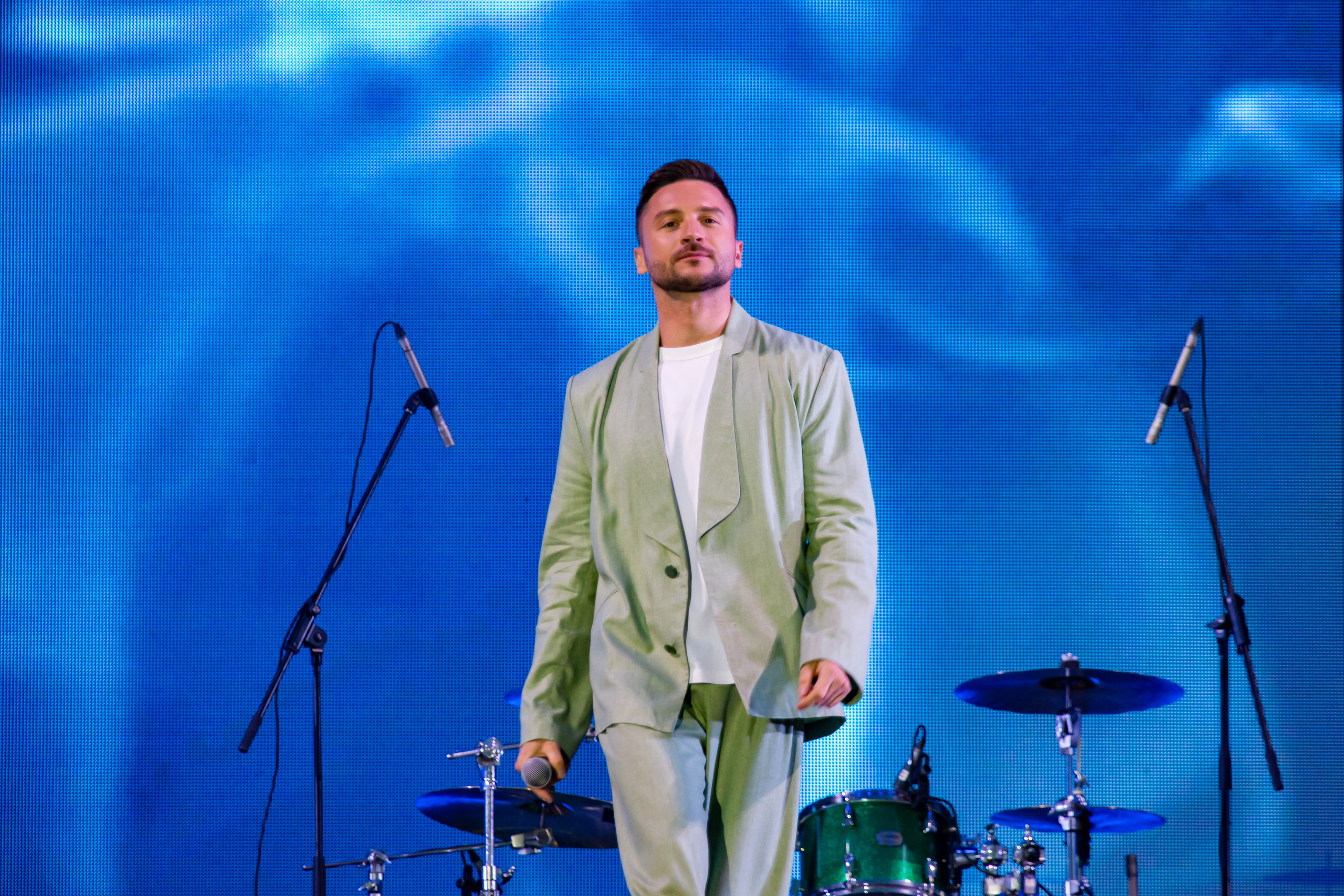 Фоторепортаж Сергей Лазарев на фестивале Live&Drive в Лужниках 25 июля 2020