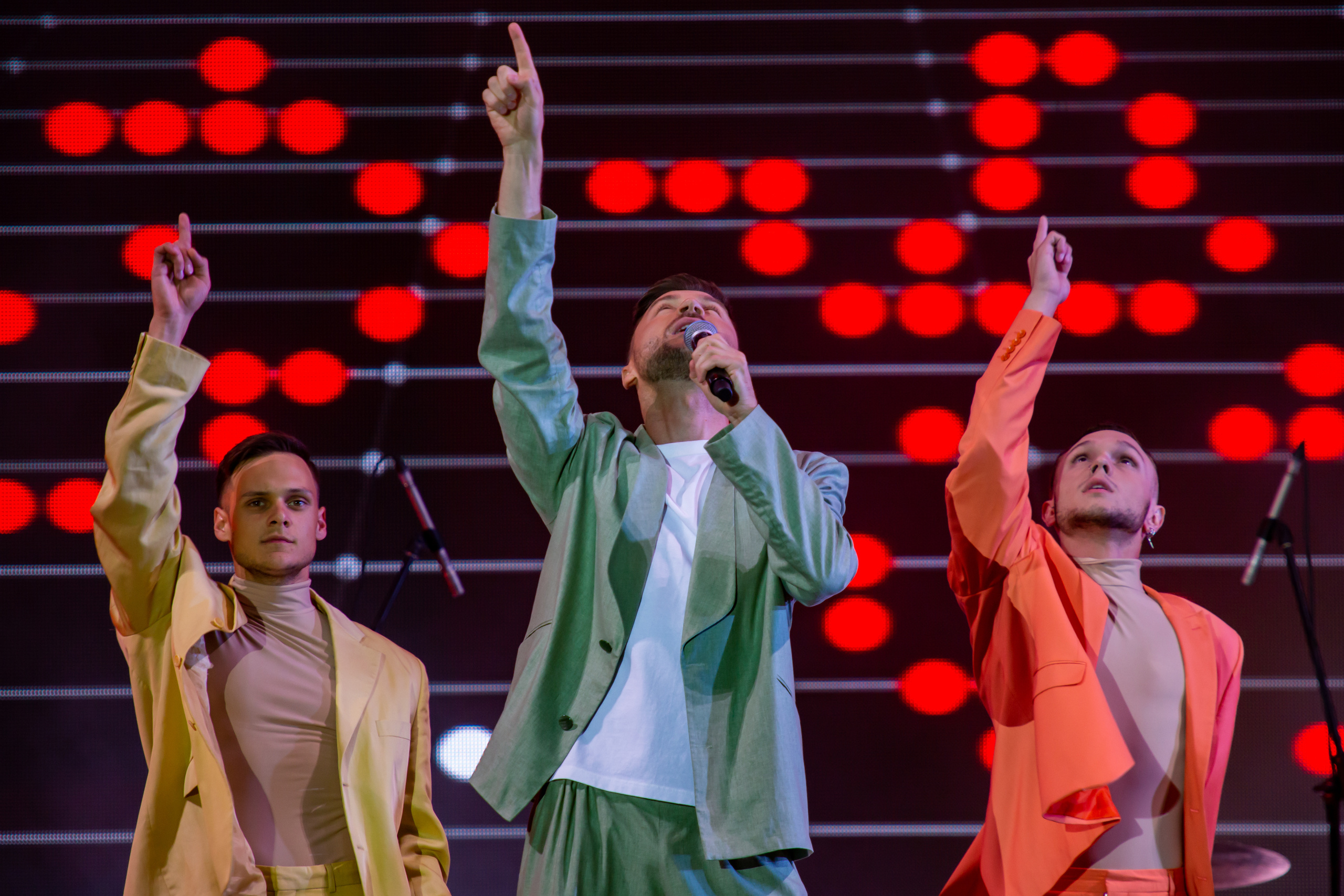 Фоторепортаж Сергей Лазарев на фестивале Live&Drive в Лужниках 25 июля 2020