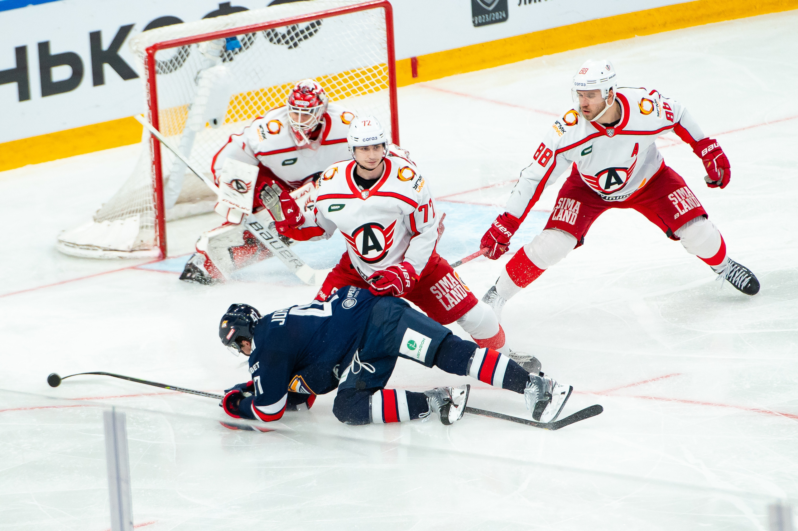 Металлург-Автомобилист 20 09 2023. Спортивный и репортажный фотограф в Магнитогорске