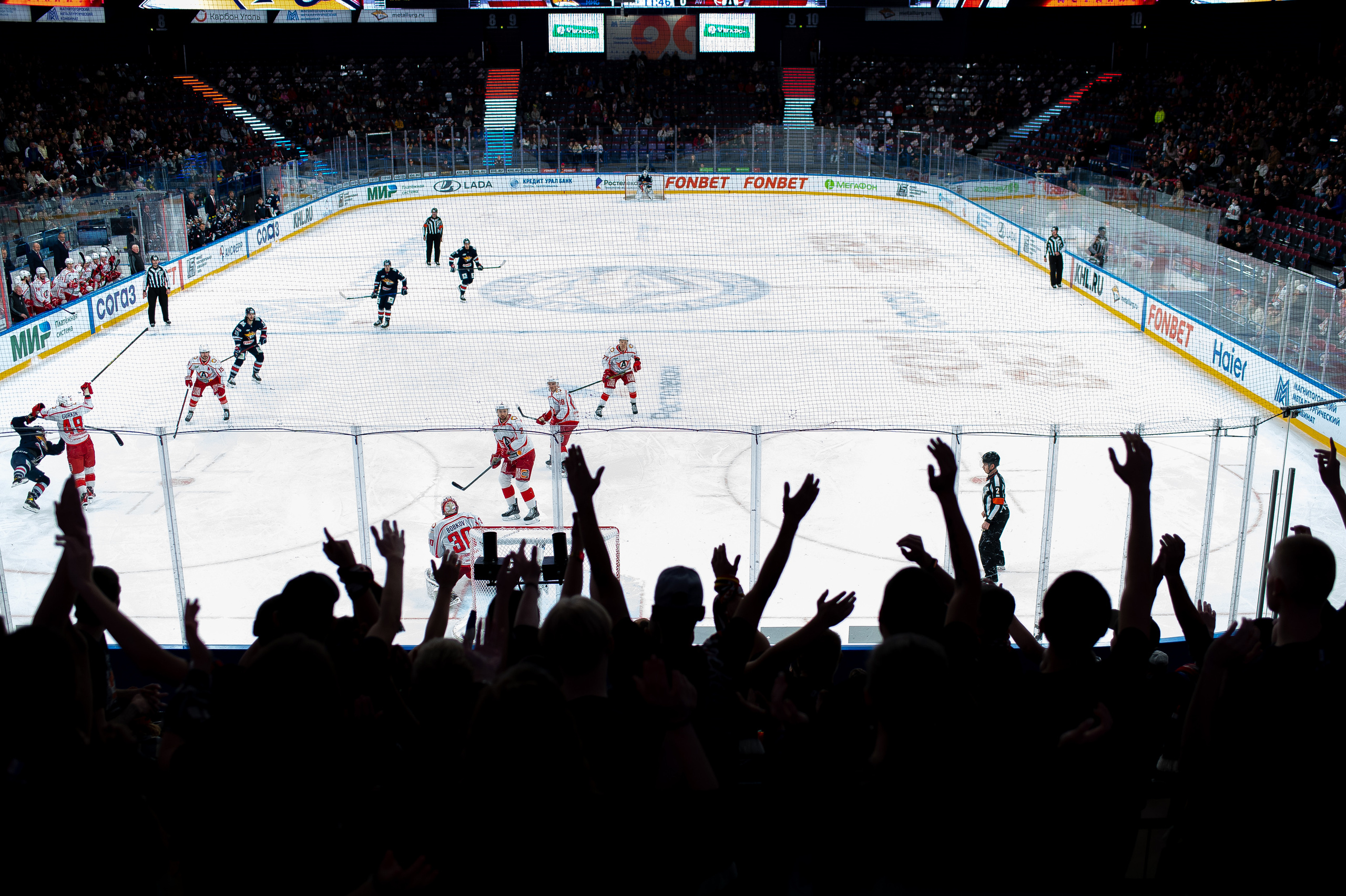 Хоккей. Спортивный и репортажный фотограф в Магнитогорске