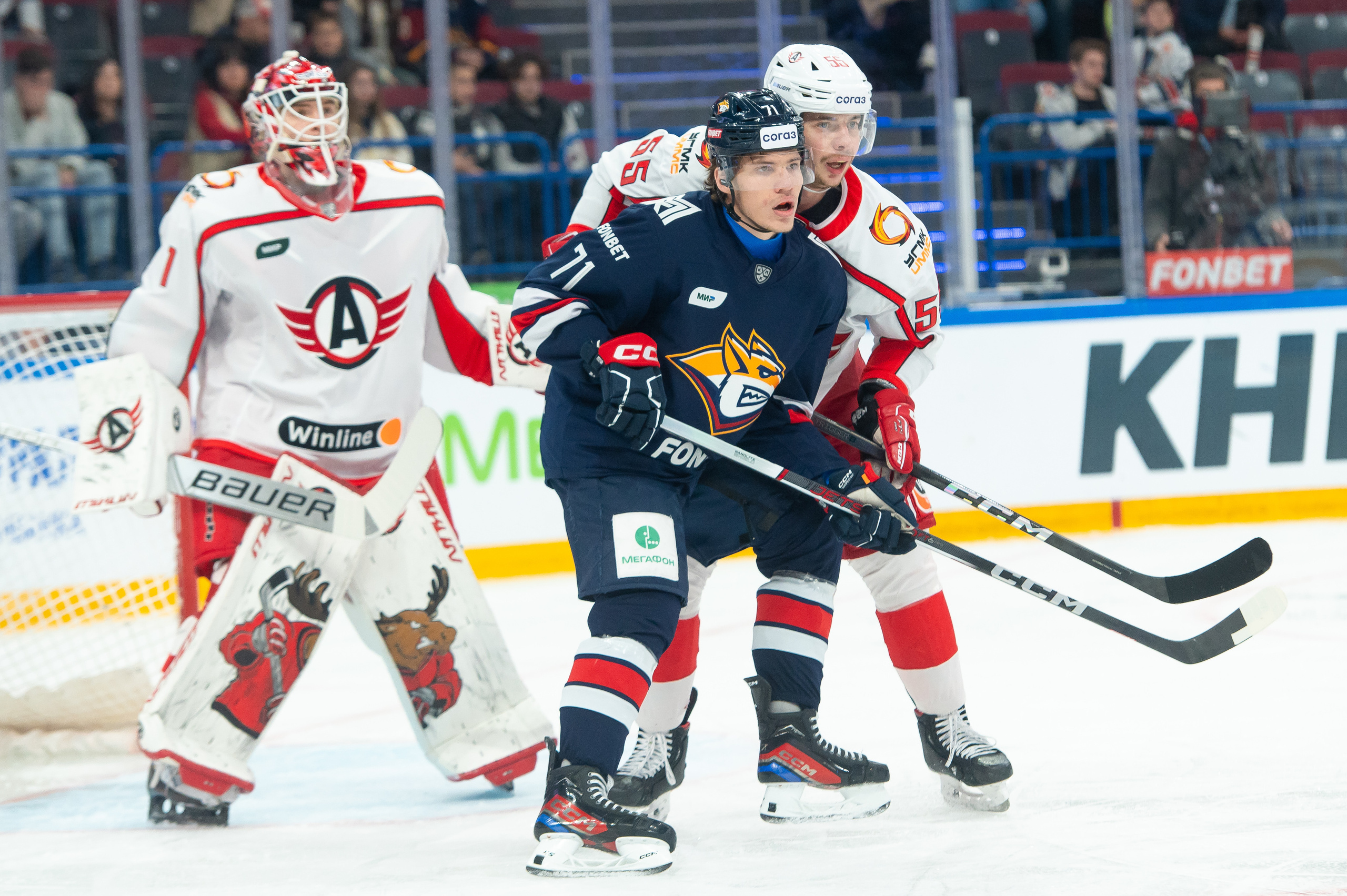 Металлург-Автомобилист 20 09 2023. Спортивный и репортажный фотограф в Магнитогорске