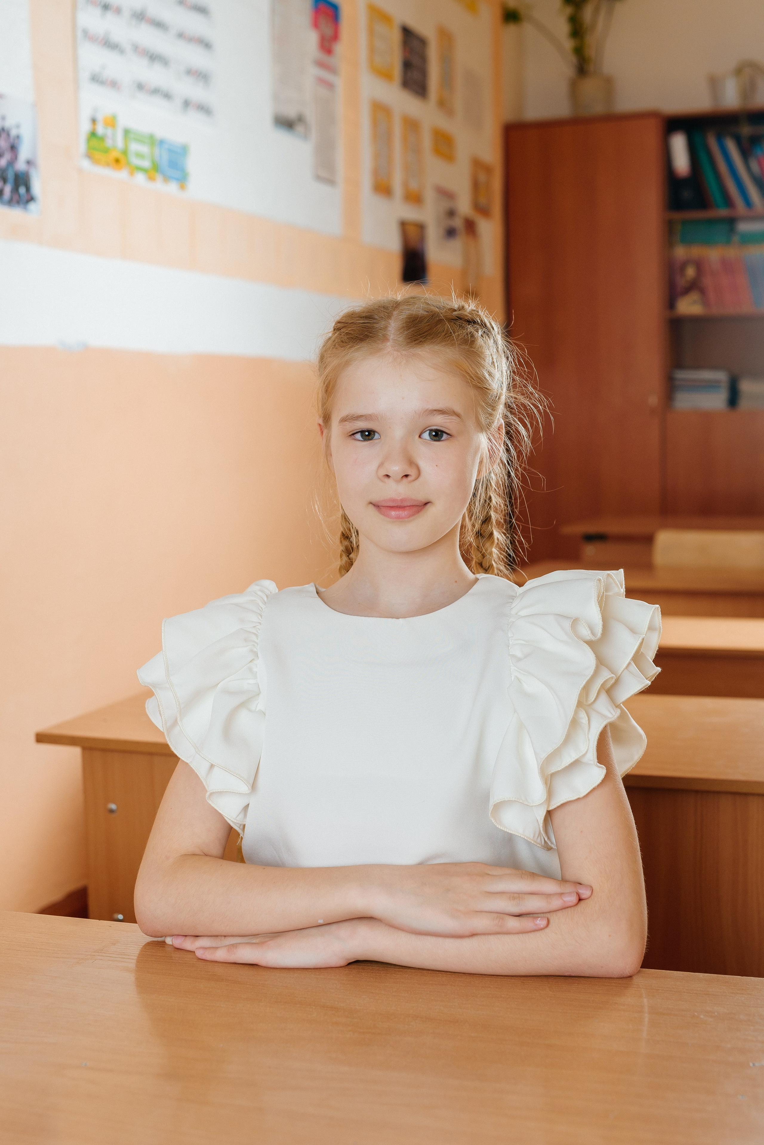 Портреты за партой. Семейный фотограф в Барнауле