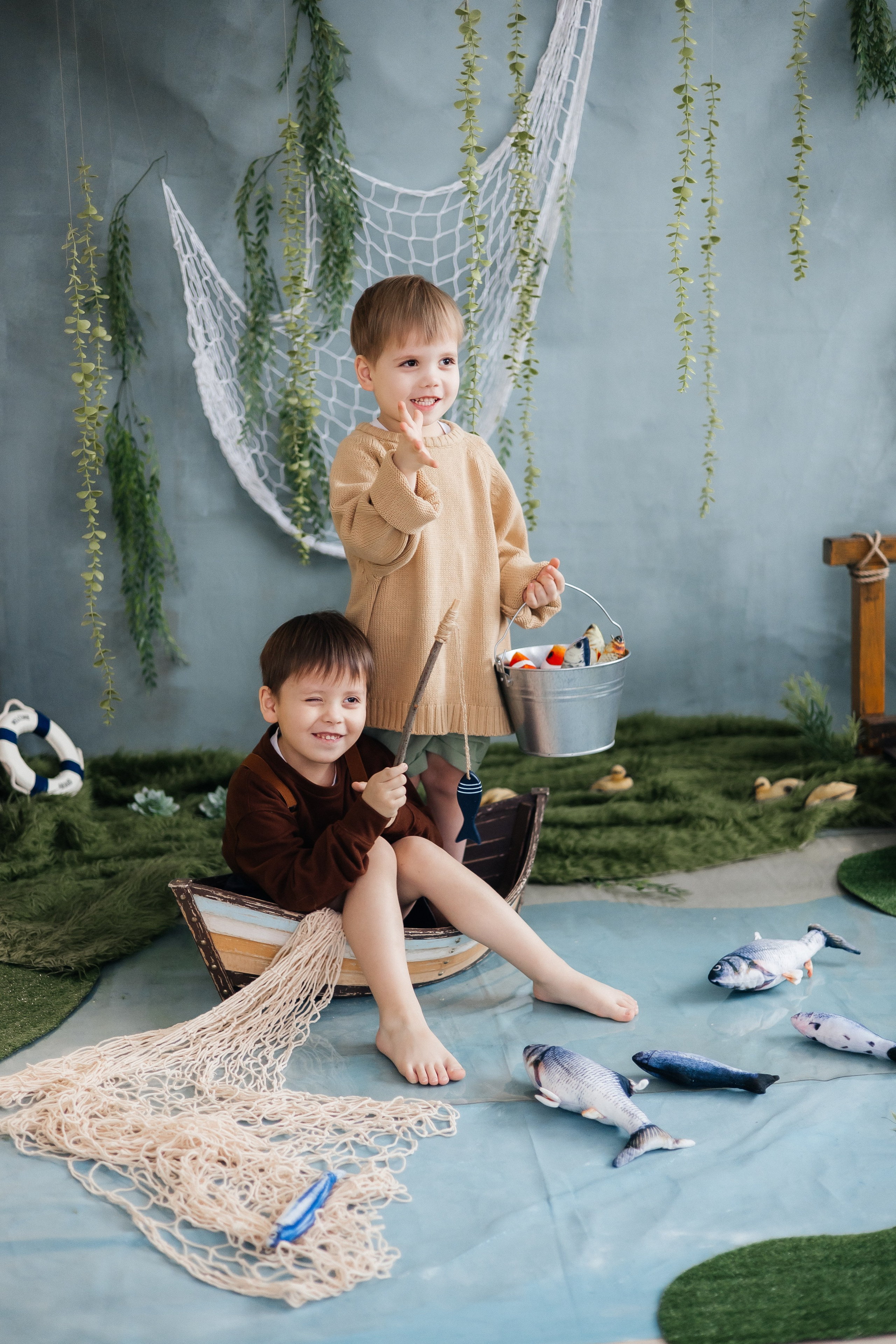 Рыбалка. Фотограф новорождённых Екатерина Боброва. Ульяновск