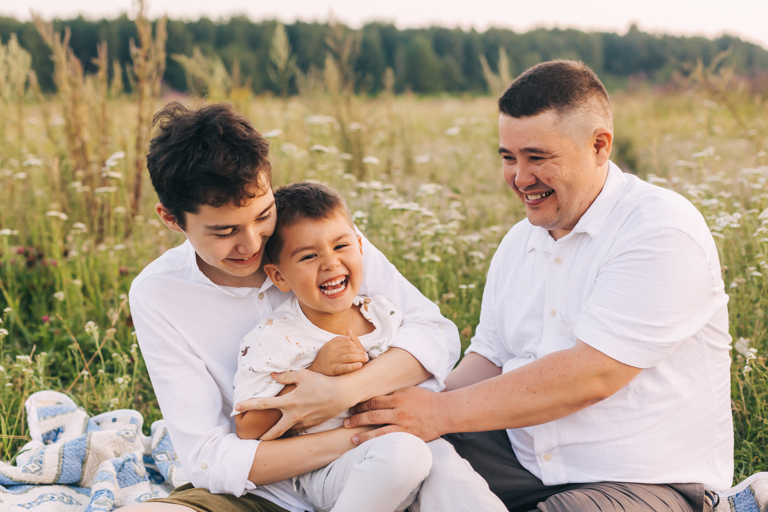 По полям. Семейный фотограф Тюмень Ксения Дереглазова