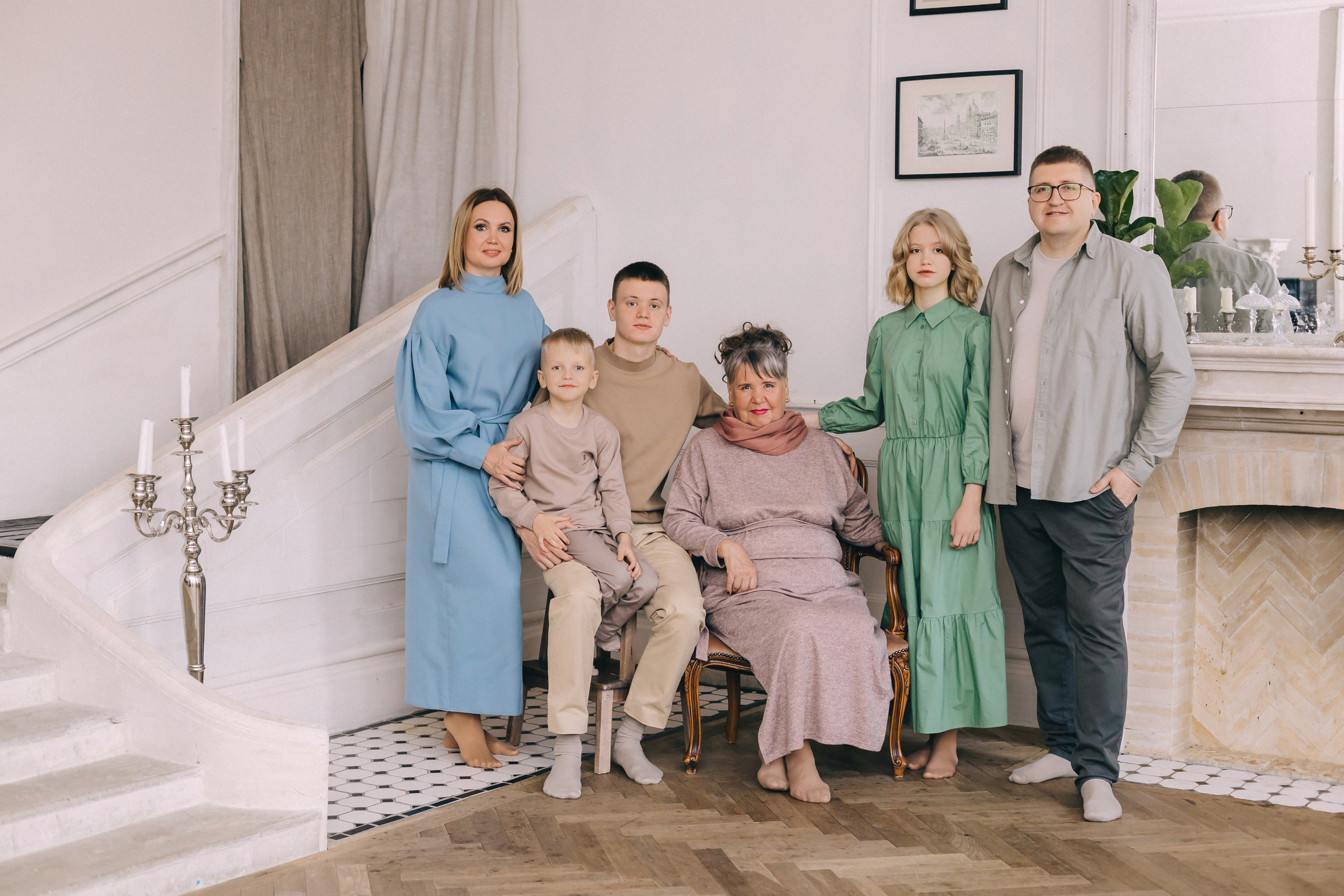 Большая семья. Семейный фотограф Тюмень Ксения Дереглазова