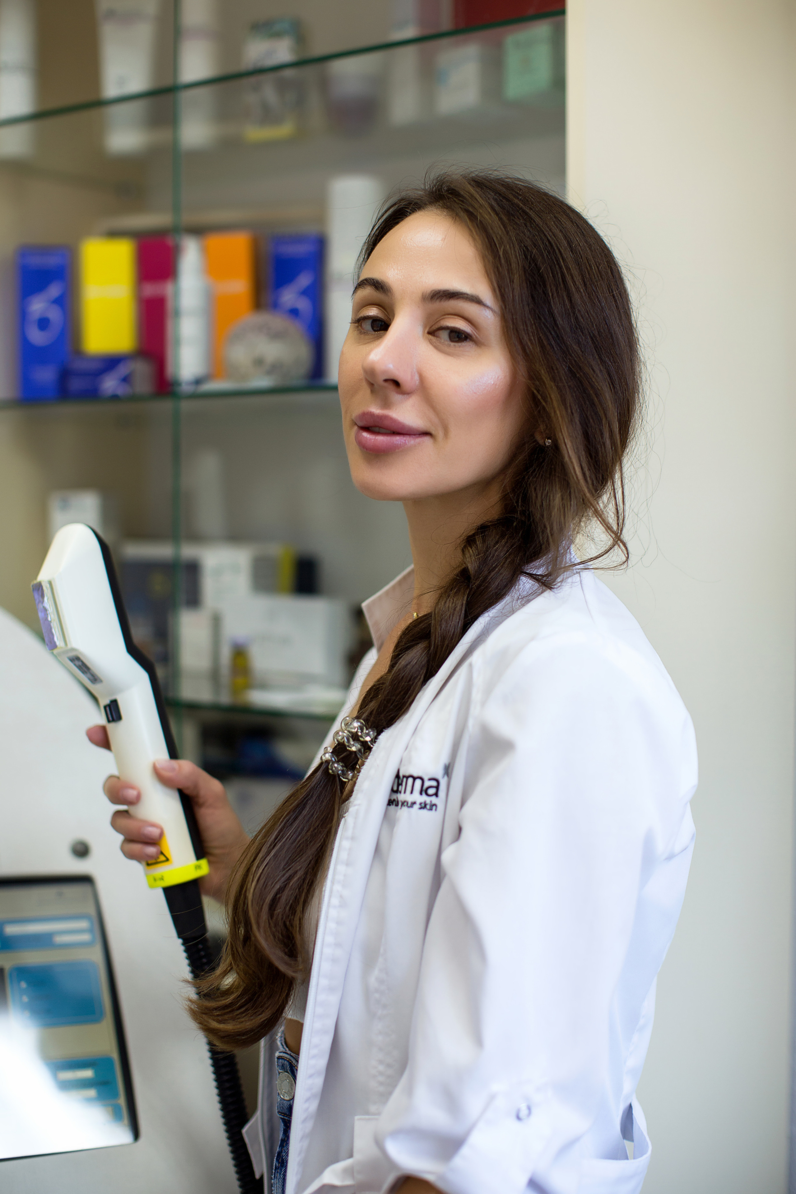 Контент-съемка в кабинете косметолога. Женский и семейный фотограф в Ростове-на-Дону и Аксае Настя Фурман