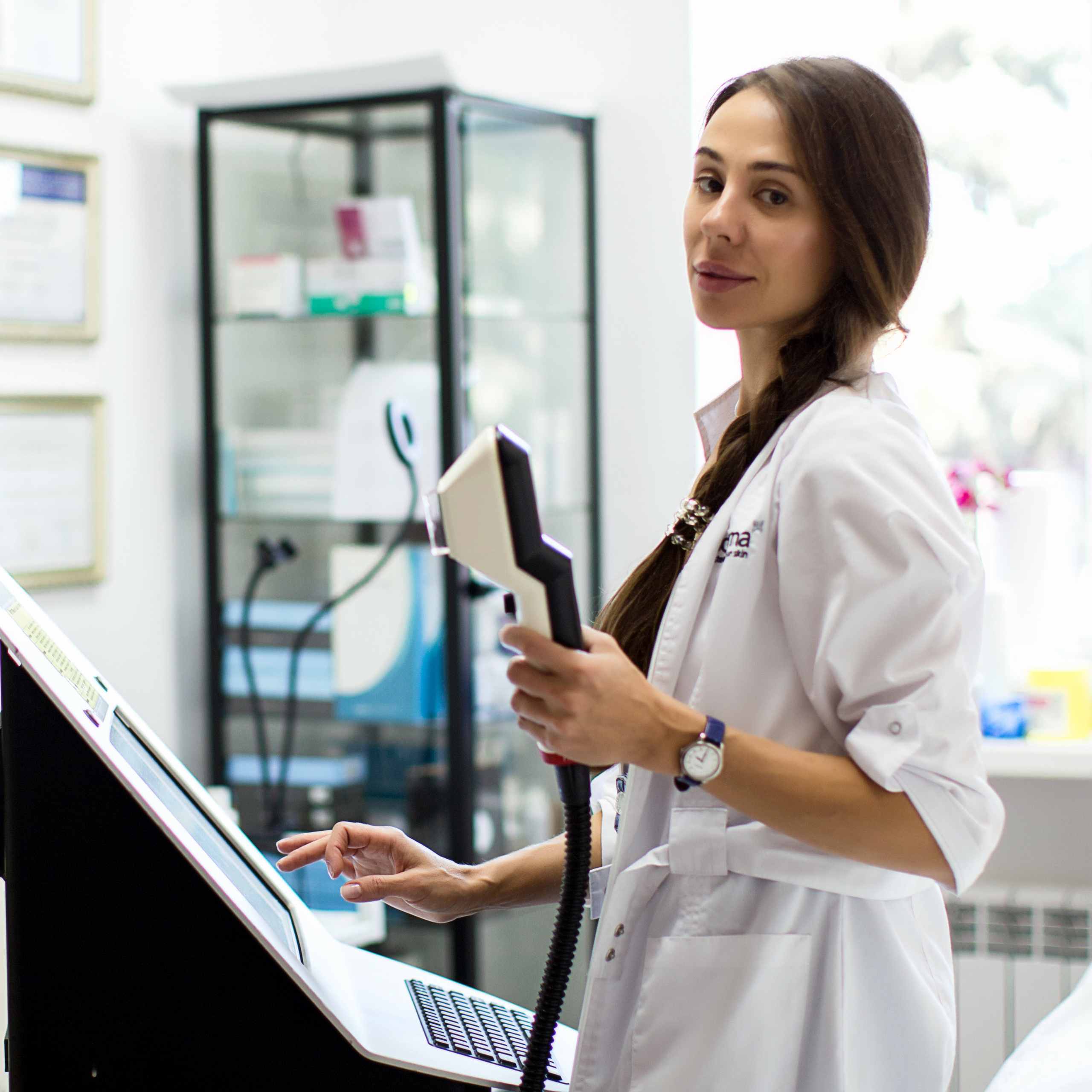 Контент-съемка в кабинете косметолога. Женский и семейный фотограф в Ростове-на-Дону и Аксае Настя Фурман