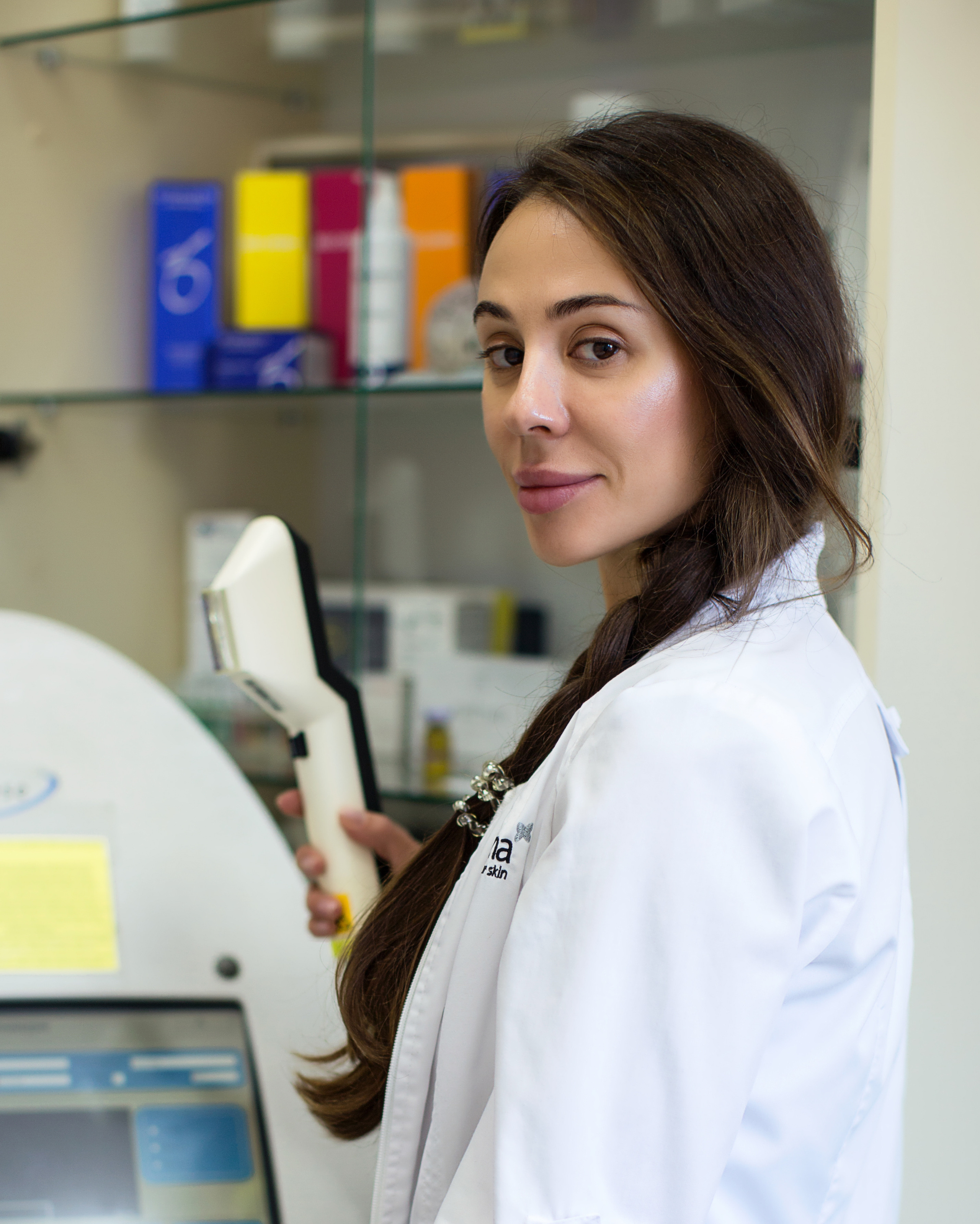 Контент-съемка в кабинете косметолога. Женский и семейный фотограф в Ростове-на-Дону и Аксае Настя Фурман