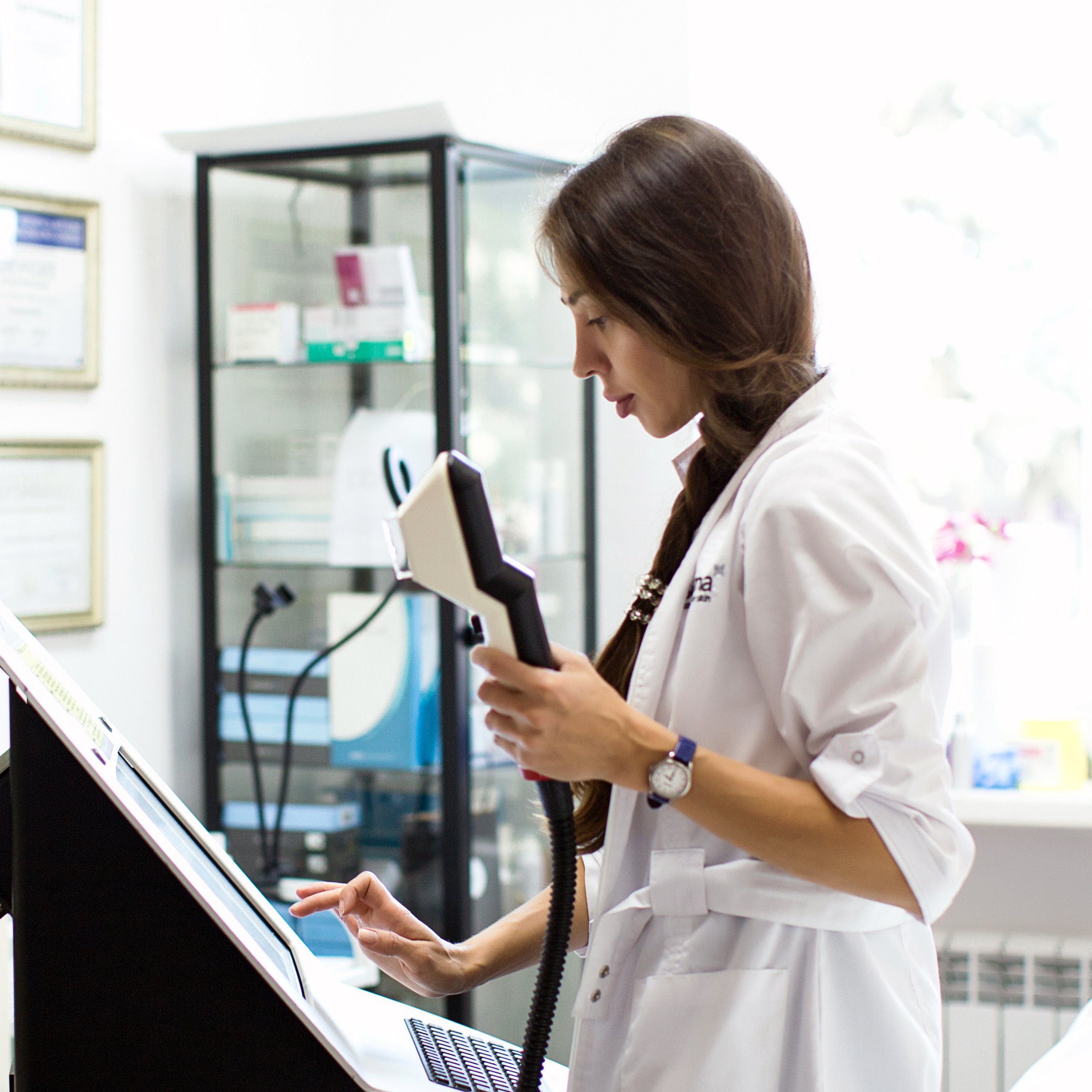 Контент-съемка в кабинете косметолога. Женский и семейный фотограф в Ростове-на-Дону и Аксае Настя Фурман