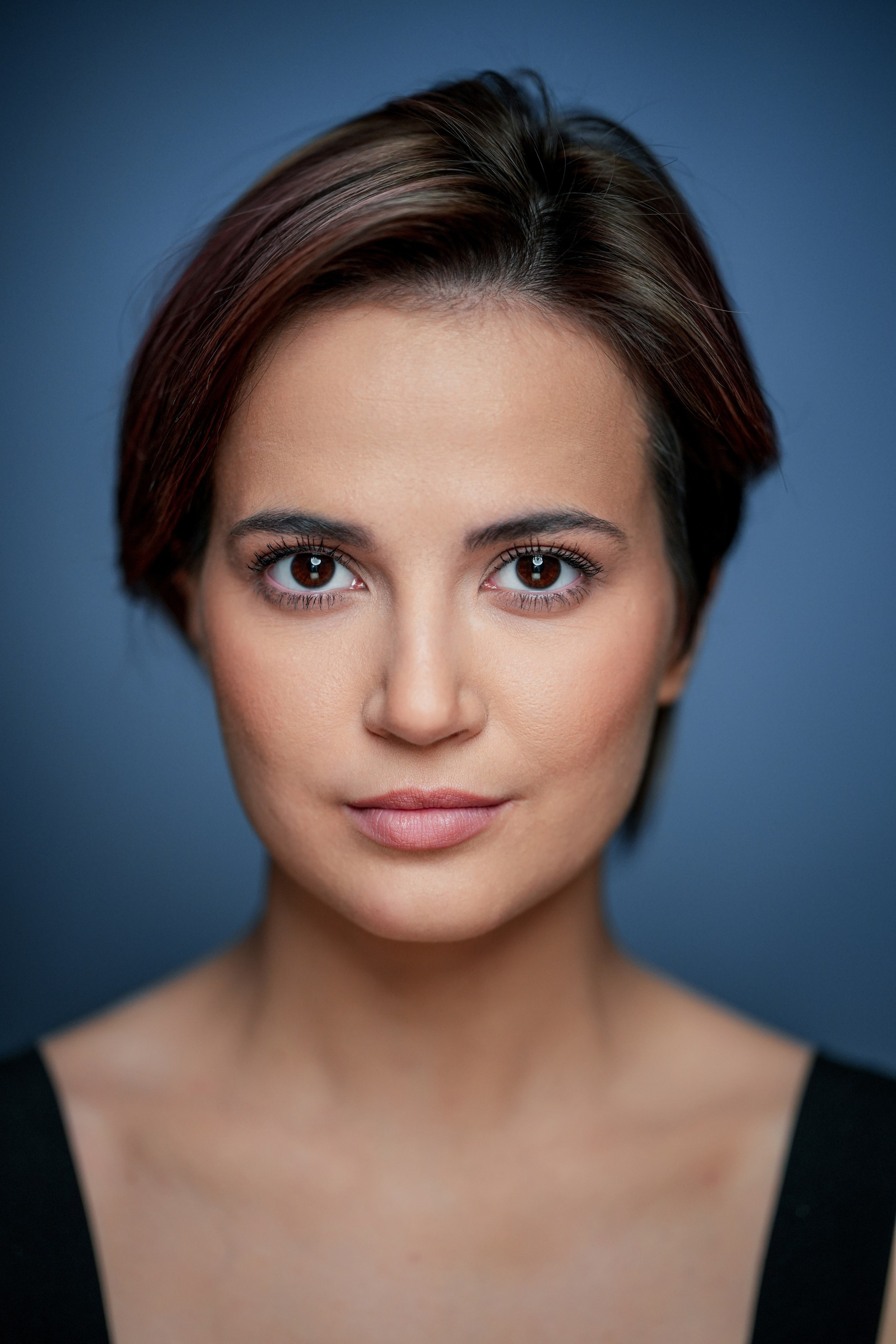 Актриса Виктория Крат. Портретная съемка в Москве, студийный фотограф Игорь Фомин