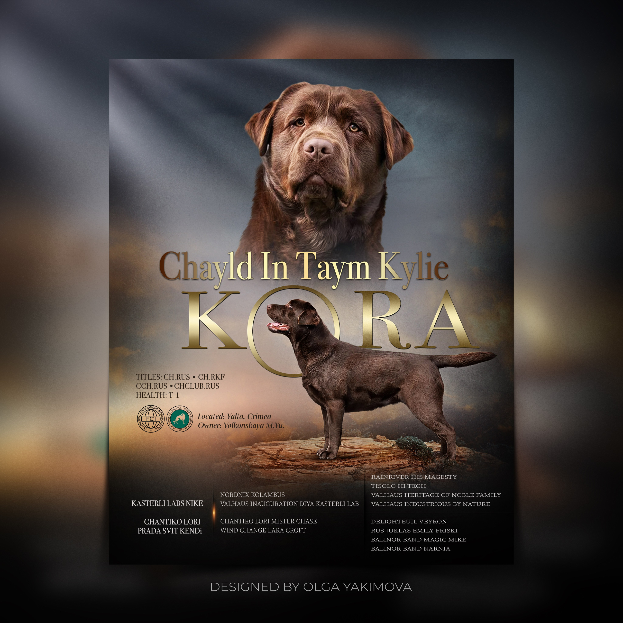 Animal presentation. Фотограф