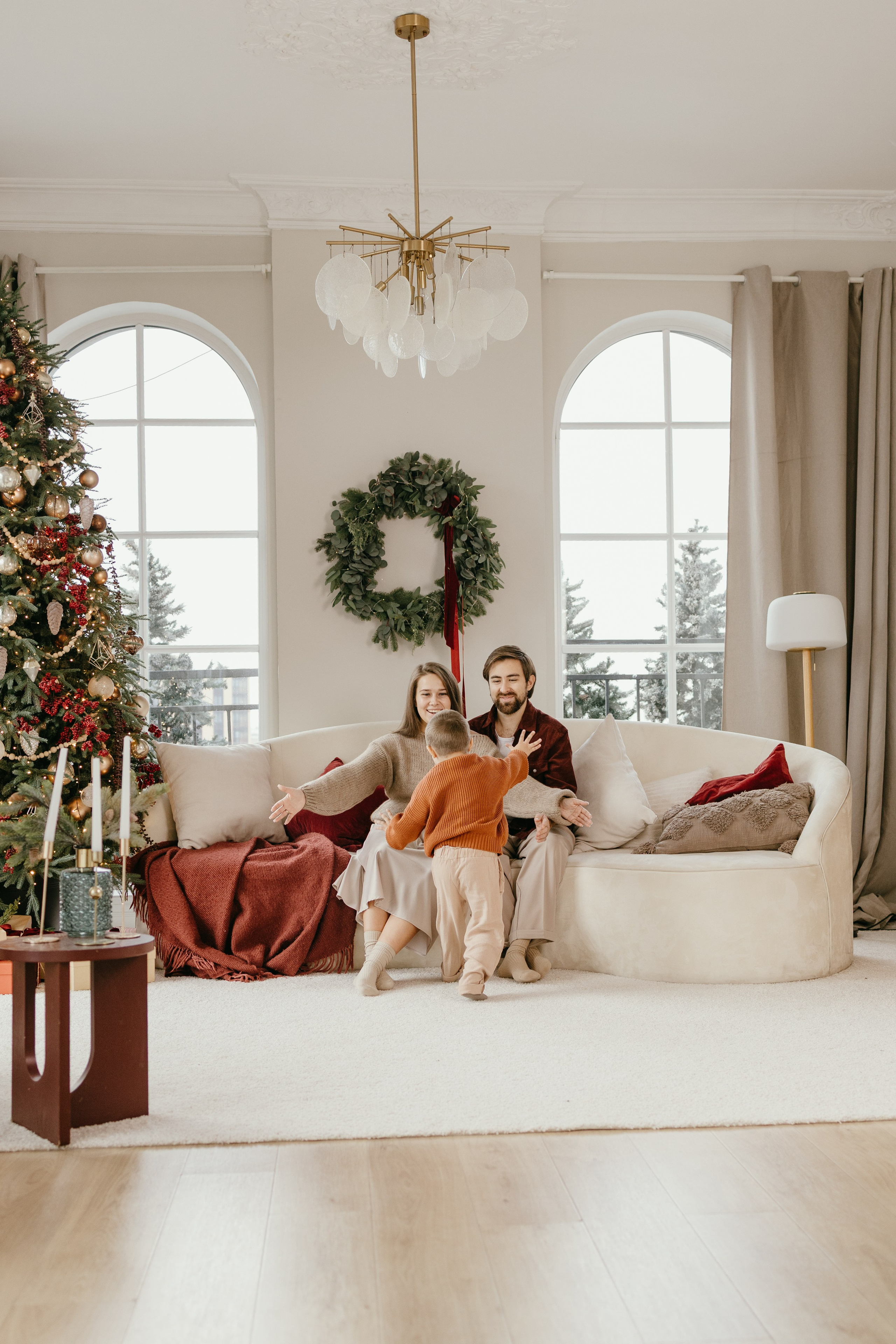 Новогодний переполох. История Марка. Семейный и детский фотограф в Санкт-Петербурге — Лаврова Ольга