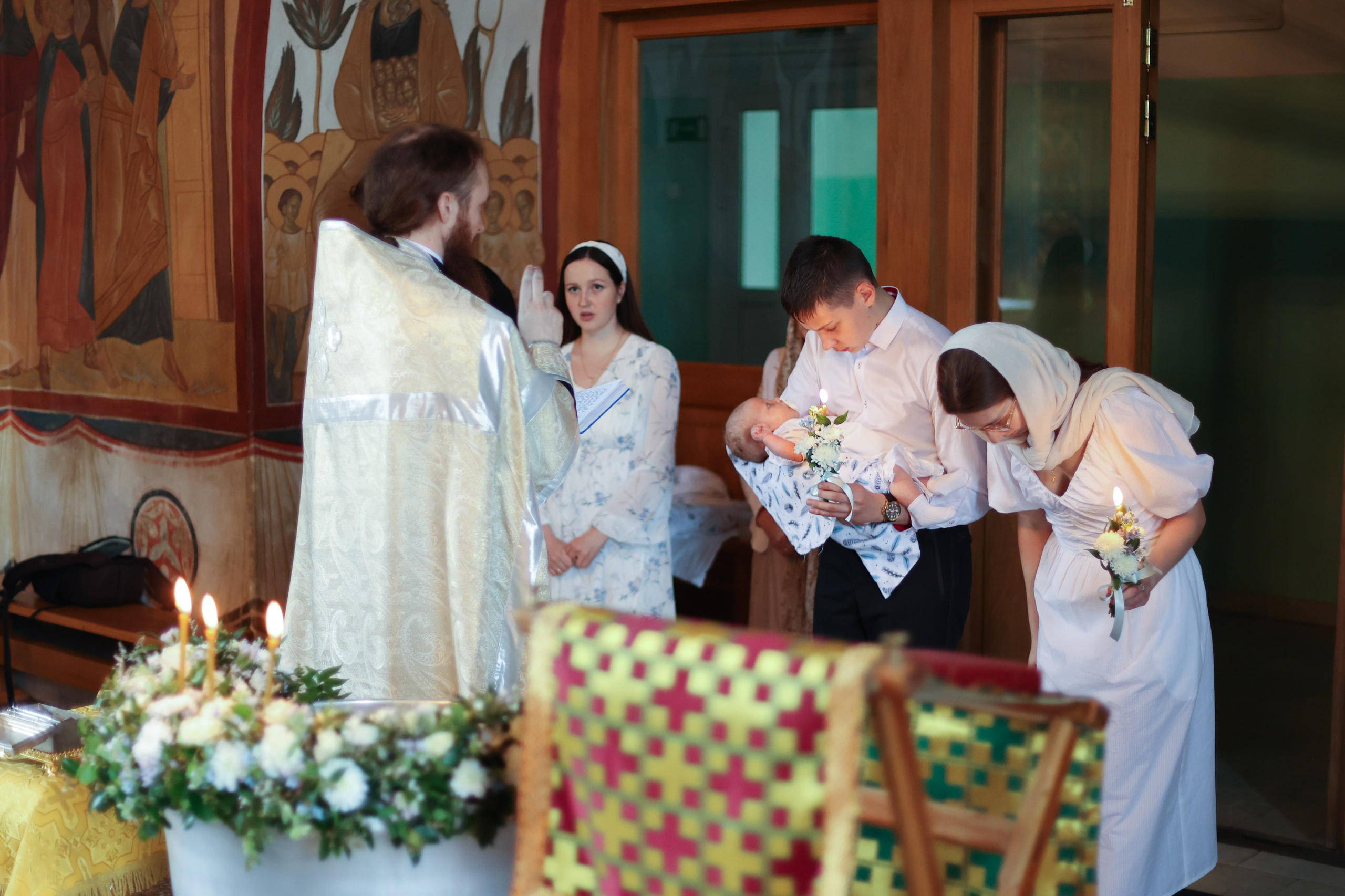 Крещение, Свято-Троицкая Сергиева Лавра. Фотограф новорожденных. Детский и семейный фотограф Марьяна Юдина